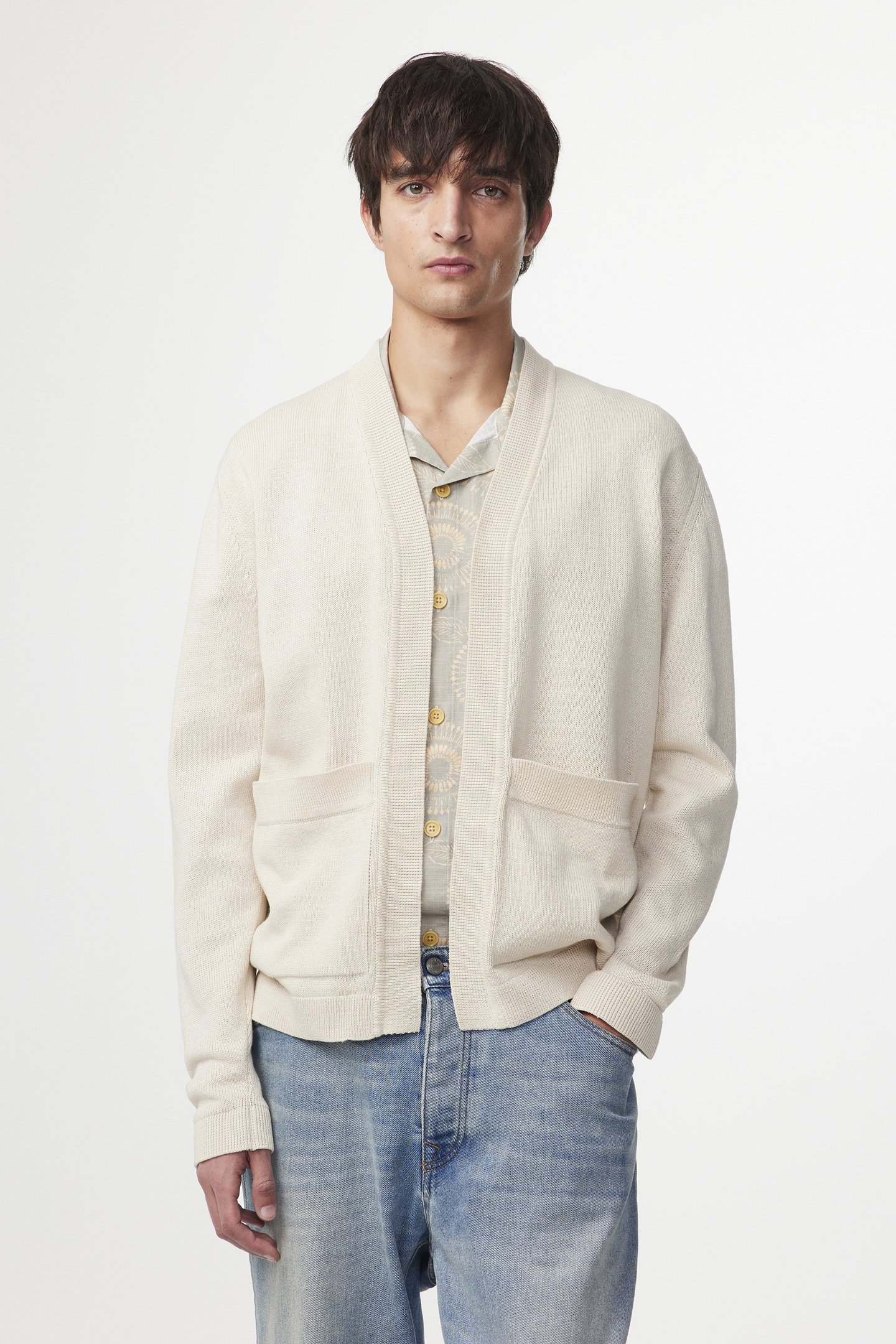 BRADLEY CARDIGAN 6371 ECRU 2