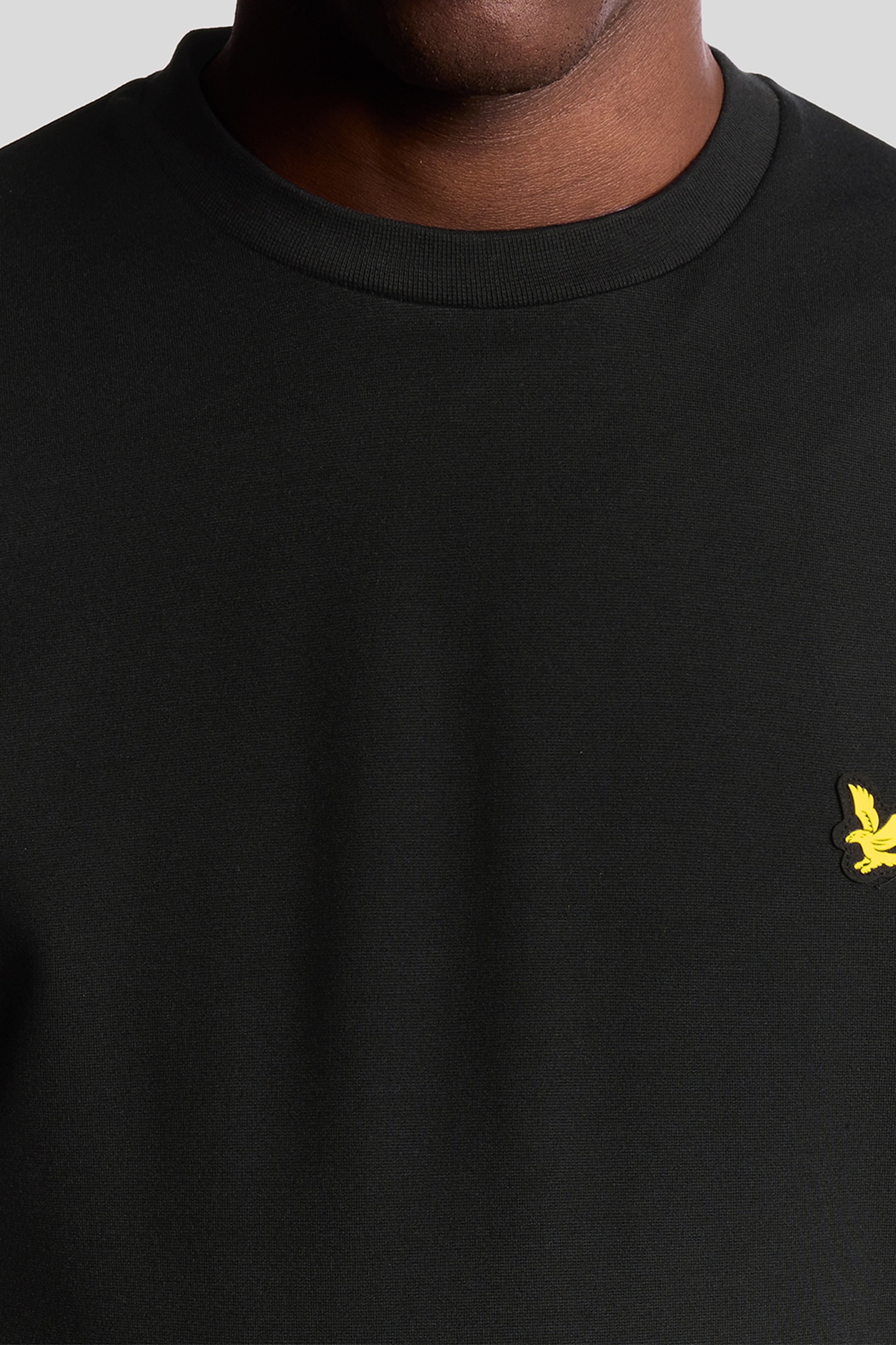 CREW NECK FLY FLEECE JET BLACK 4