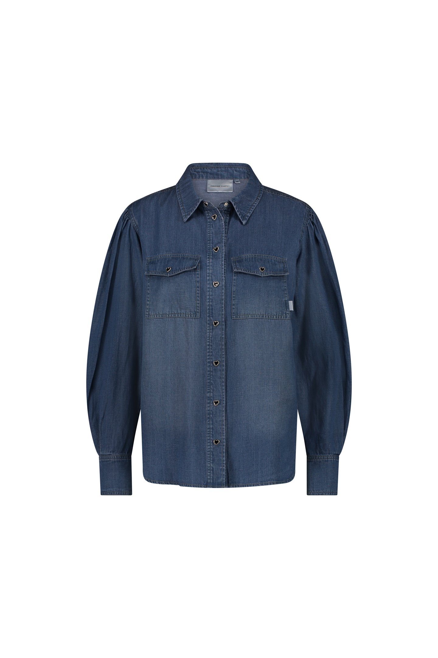 FABIENNE BLOUSE DENIM 1