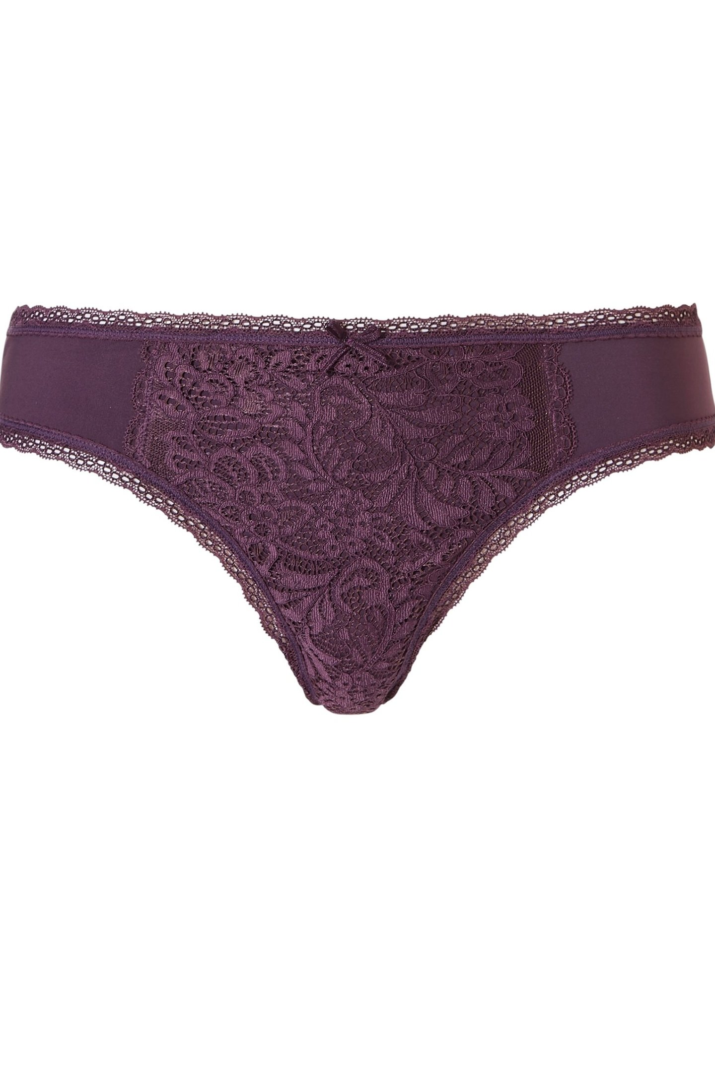 THONG SASJA AUBERGINE 1