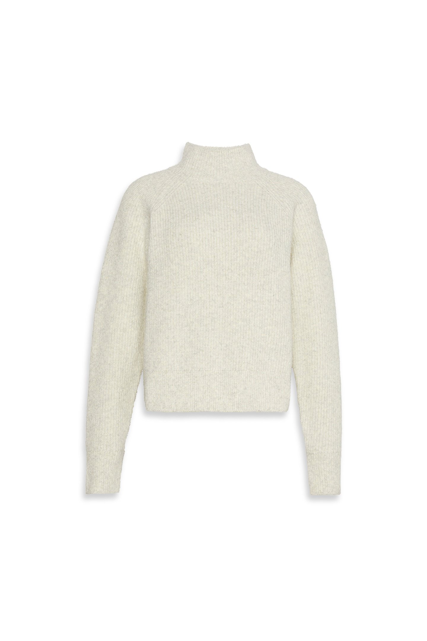 WOOLEN STITCH PULLOVER B01 LIGHT GREY HEATHER 4