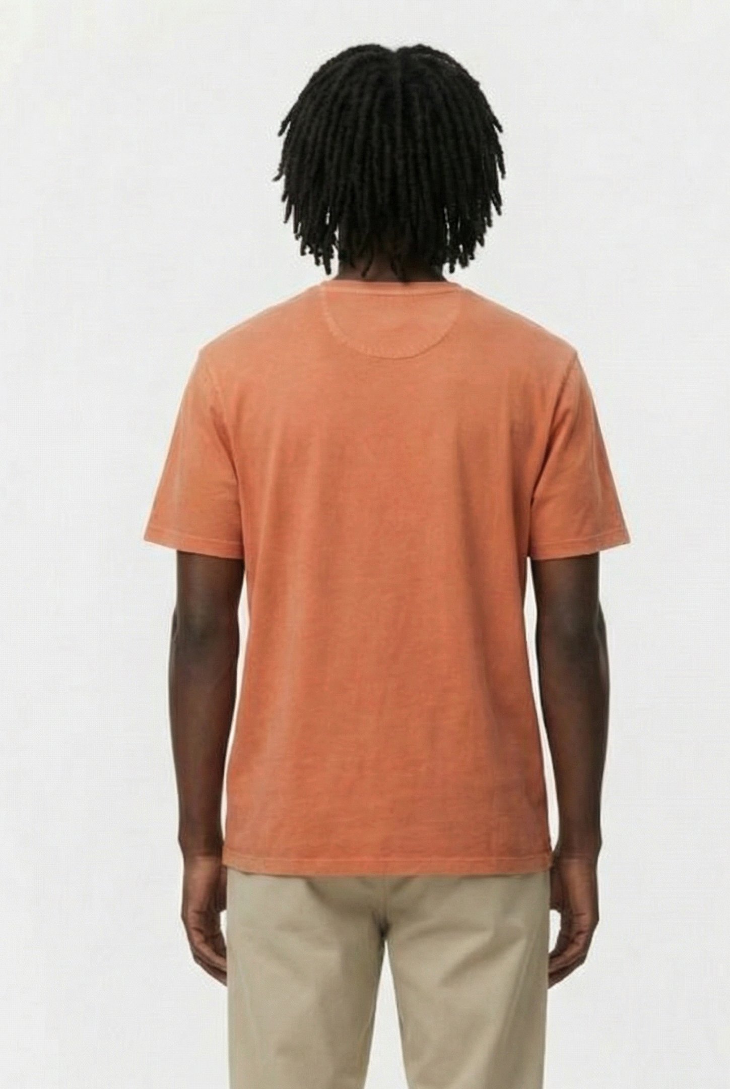 DUNSTAN RIVER GARMENT DYE SHORT SLEEVE TEE UMBER 2