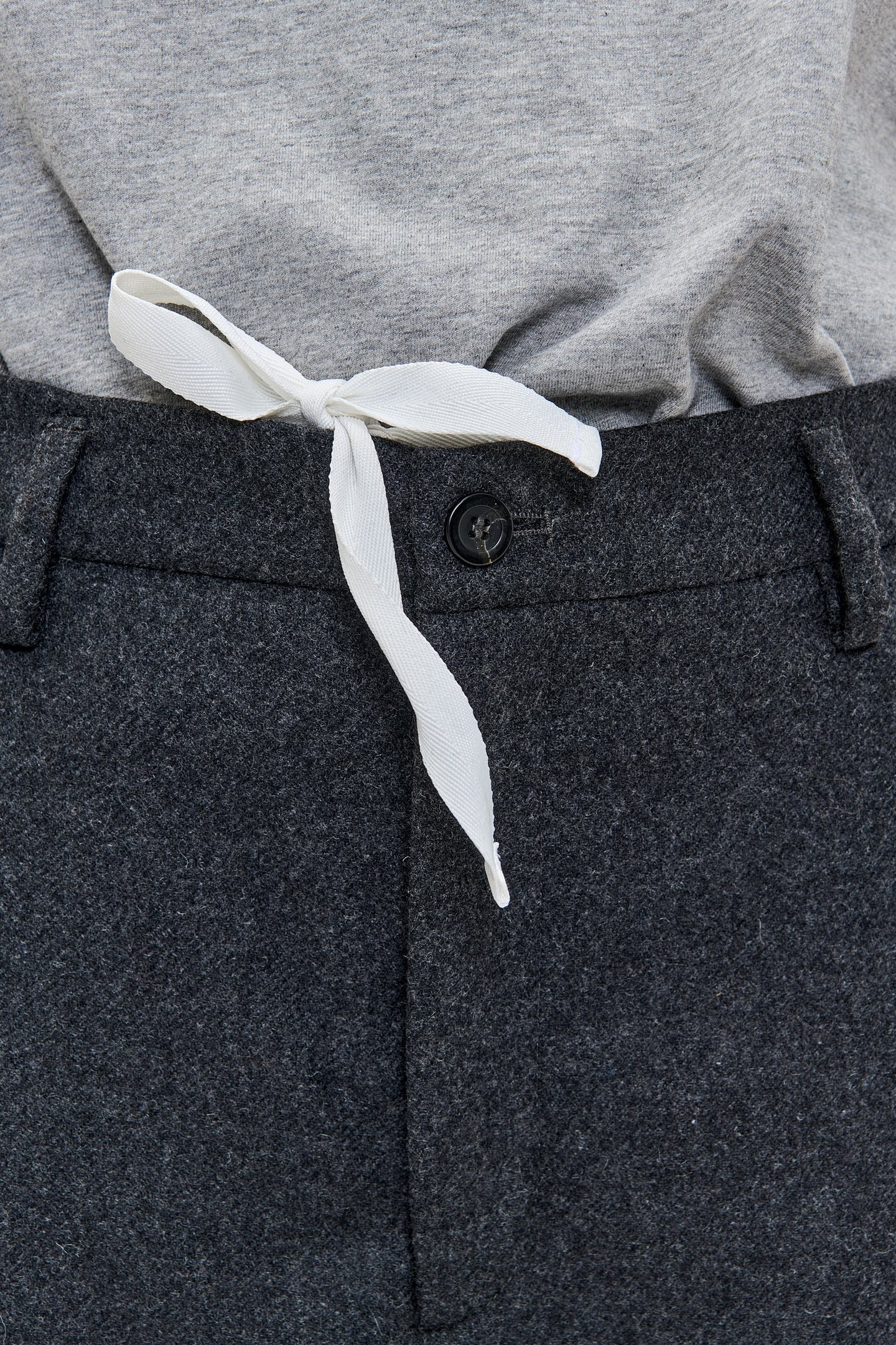 RECYCLED WOOL SOHO PANTS DEEP CHARCOAL 5