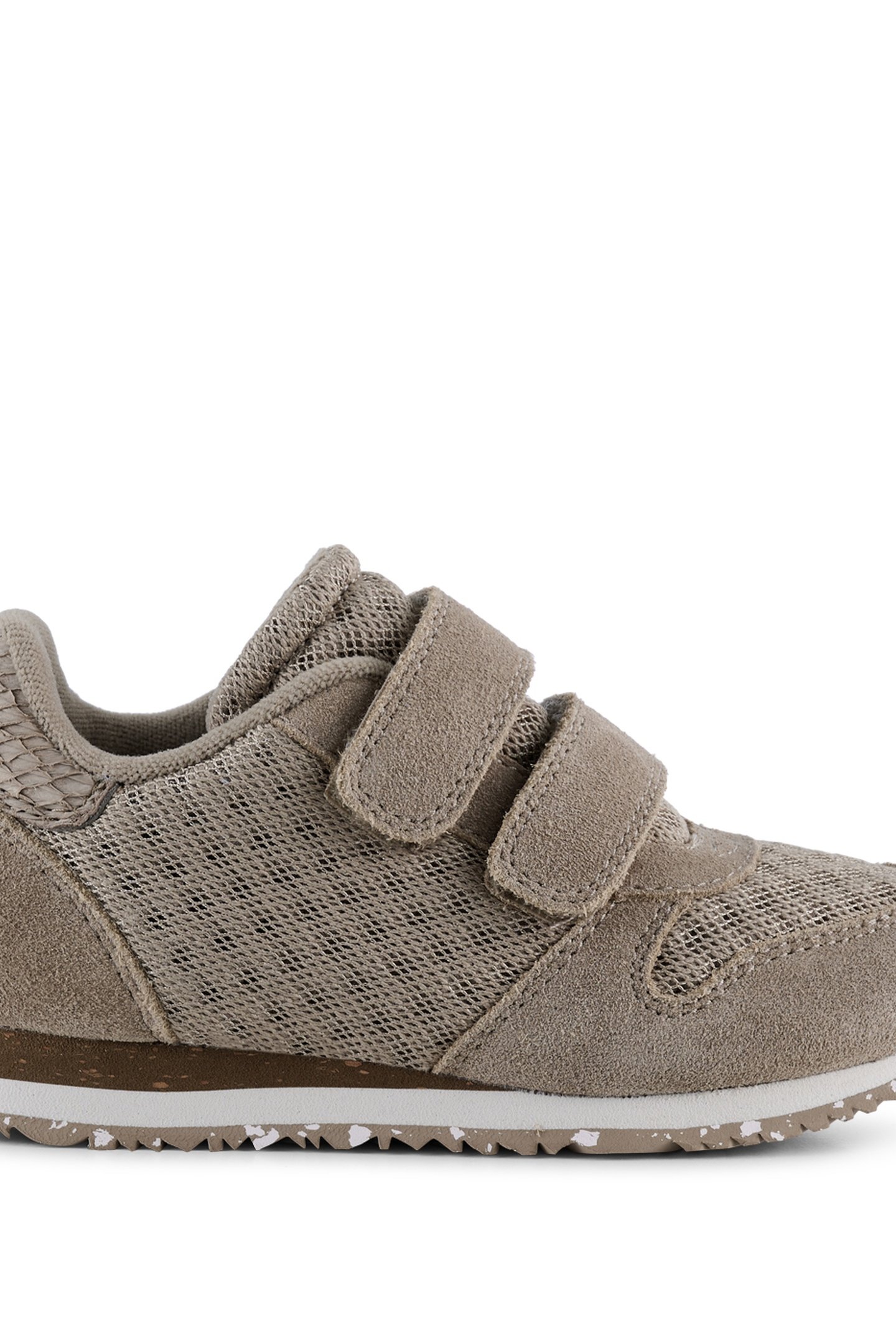 YDUN SUEDE MESH KIDS SILVER MINK 1