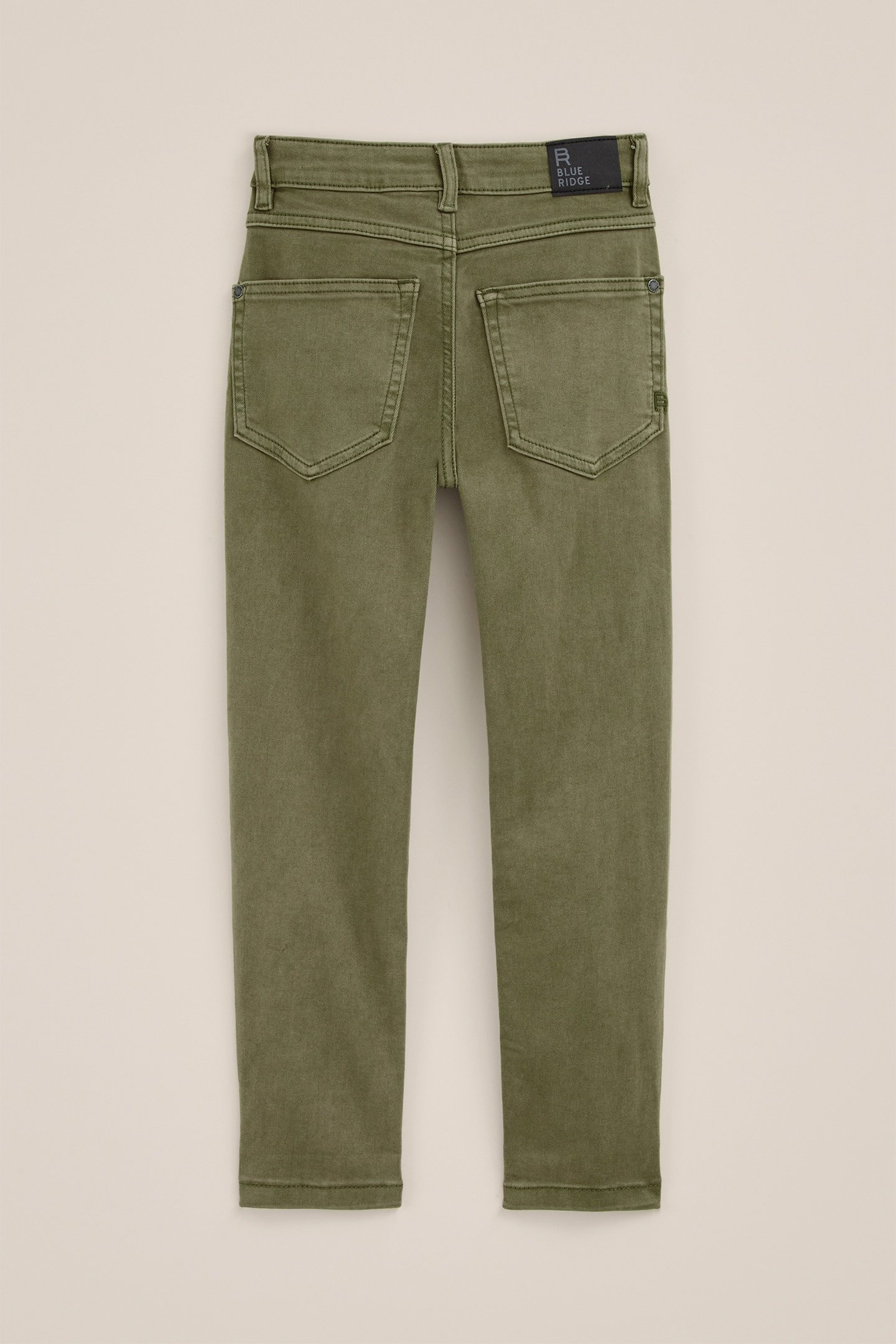 5-POCKET MID WAIST ARMY GREEN 4
