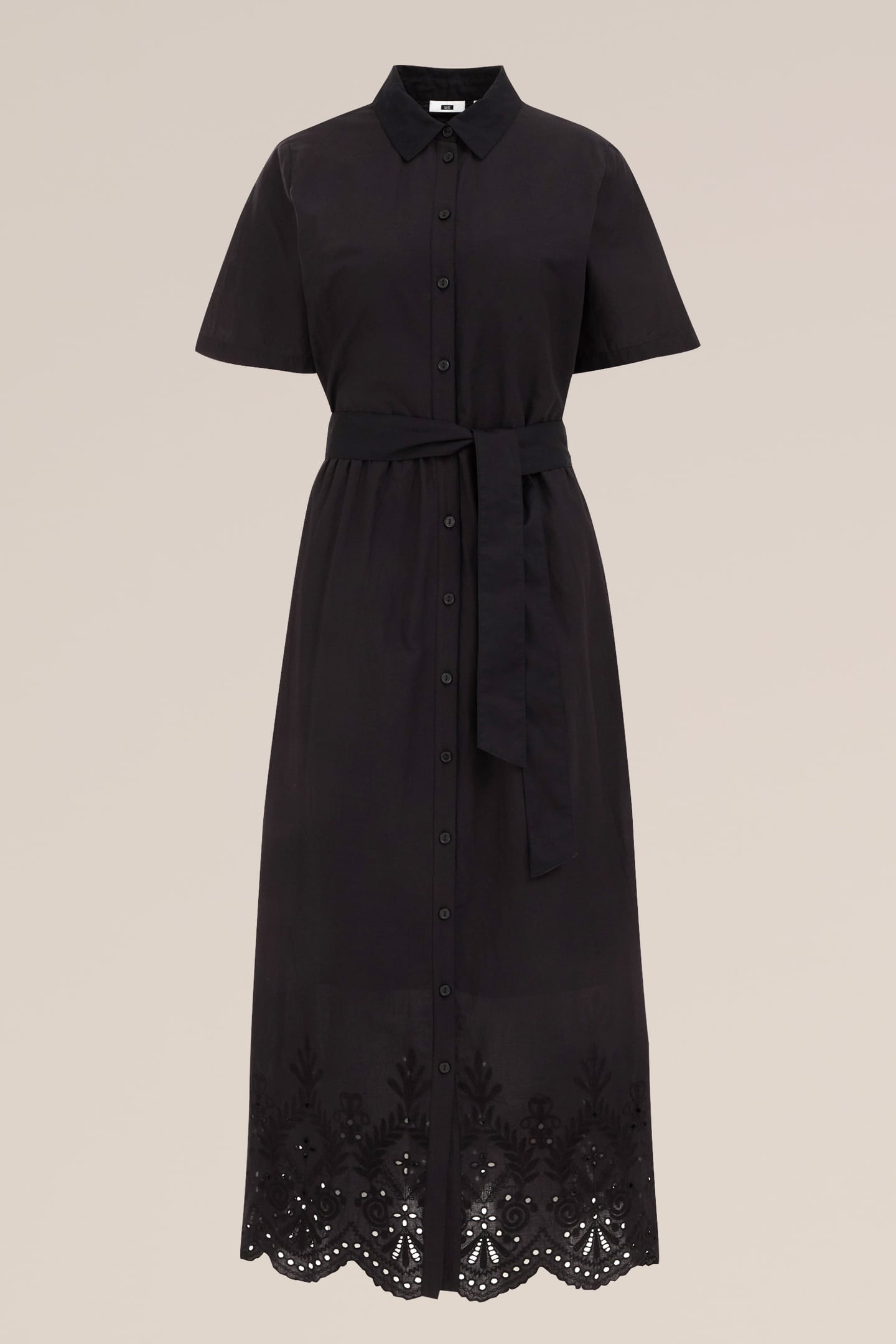 DRESS MID LENGTH BLACK 10