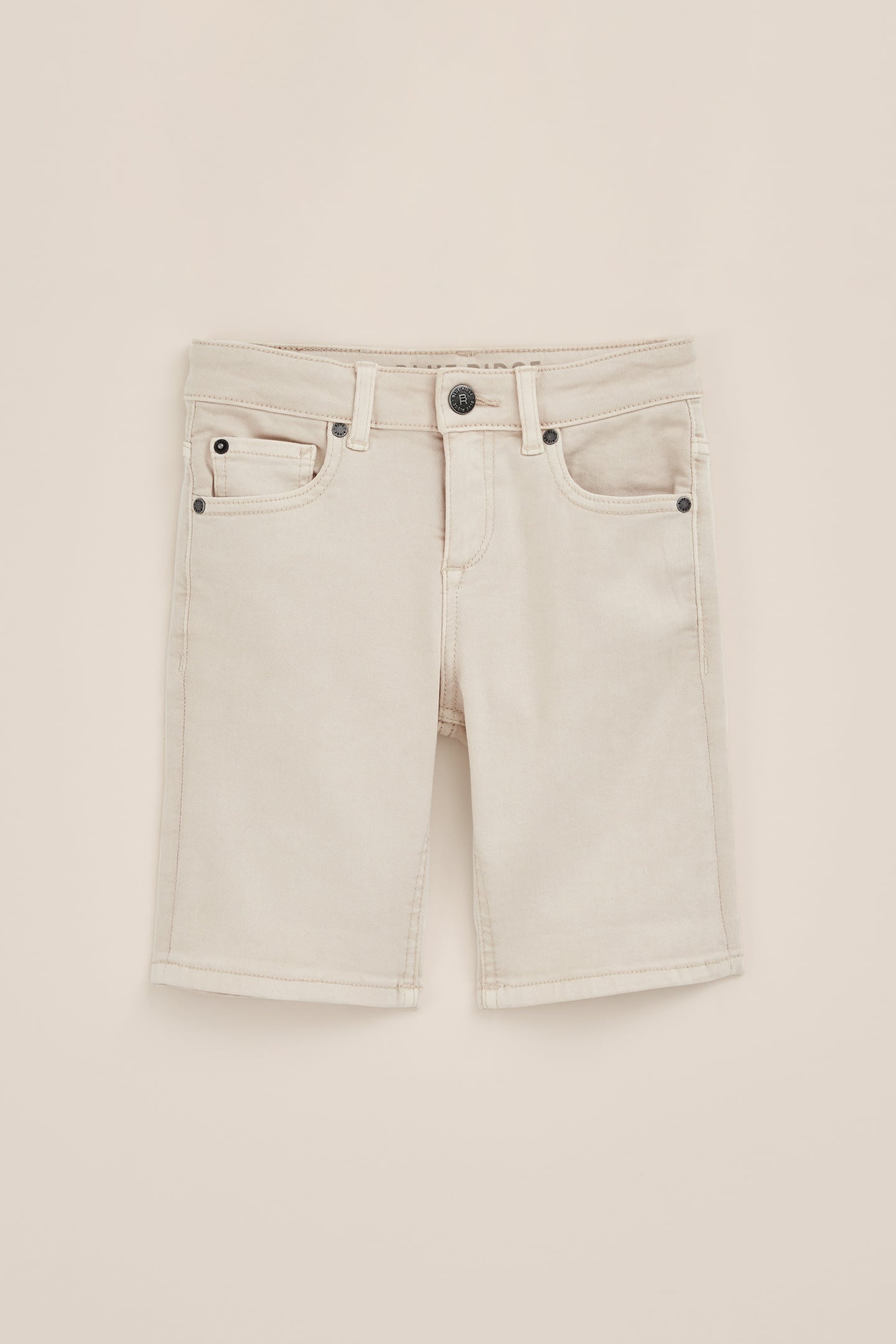 5-POCKET MID WAIST BEIGE 10