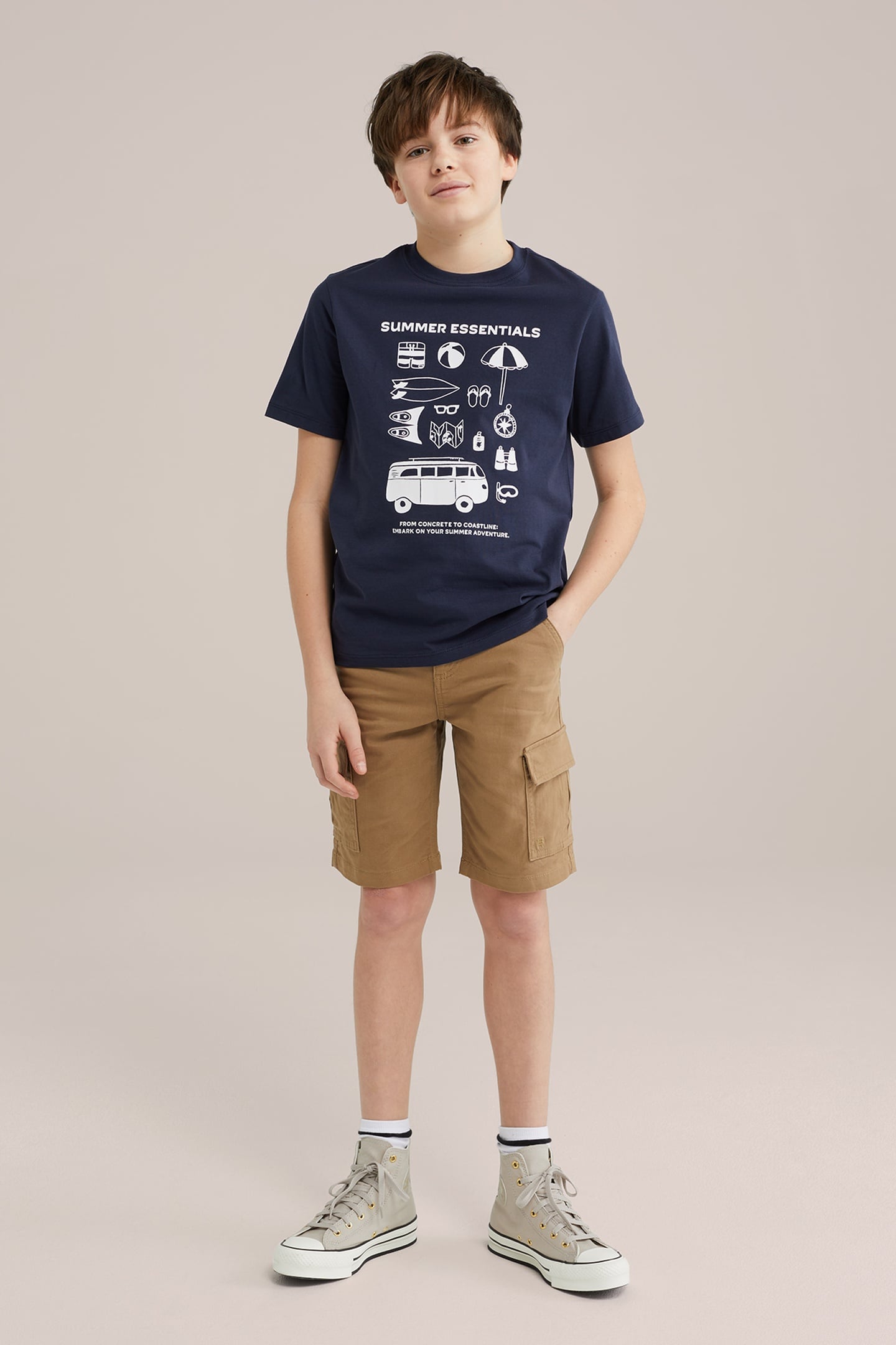 CARGO PANTS LIGHT BROWN 7