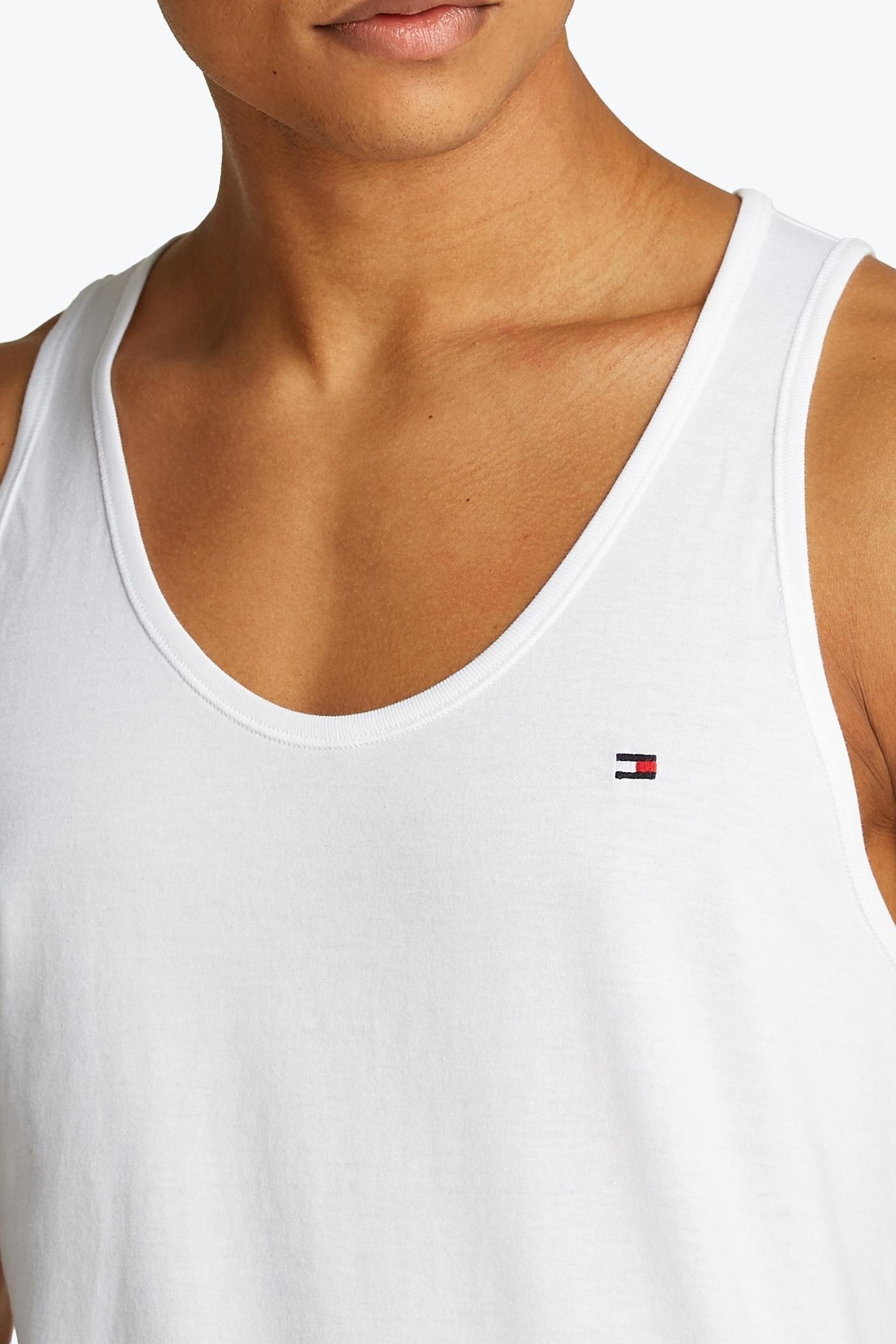 3-PACK ROUND NECK TANK TOPS WHITE 10