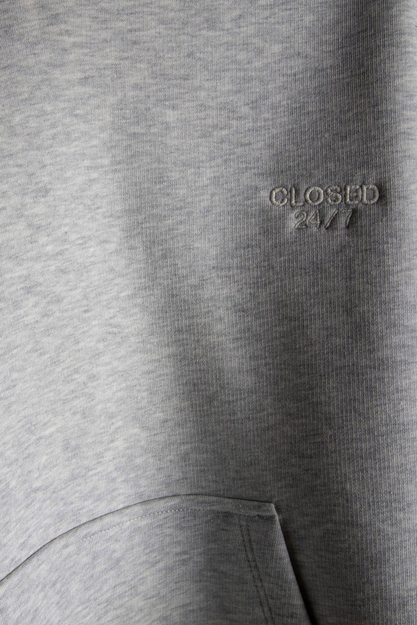 HOODY T-SHIRTS LIGHT GREY MELANGE 3