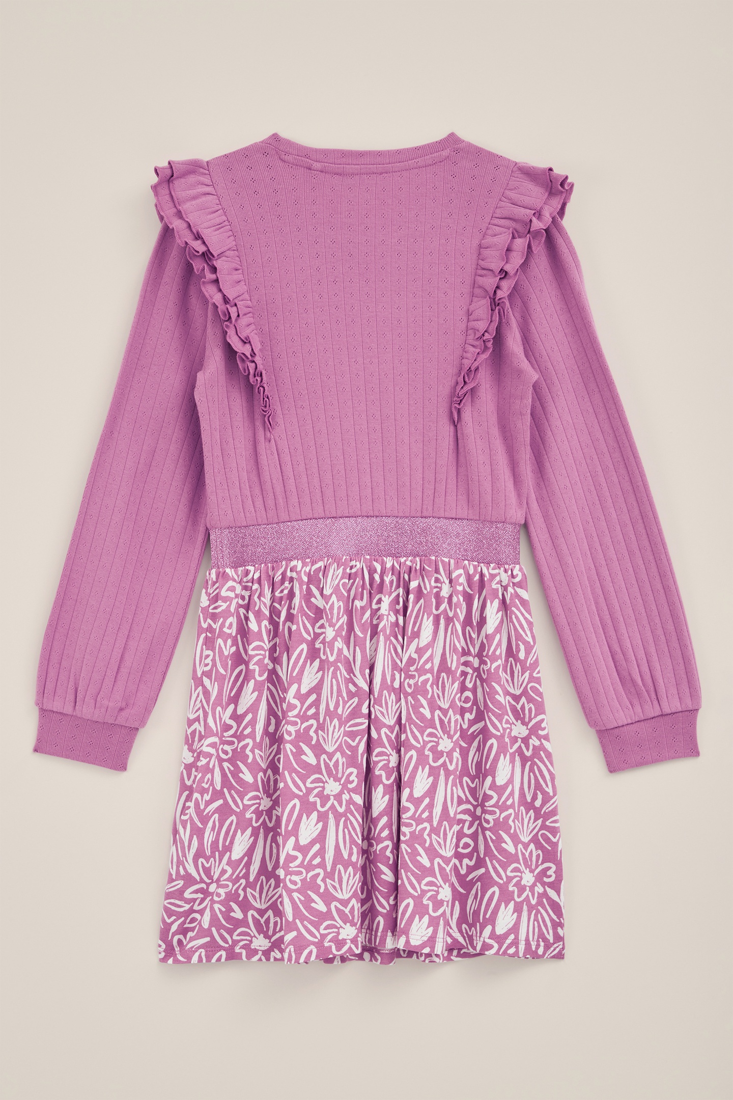 DRESS MID LENGTH LIGHT PURPLE 1