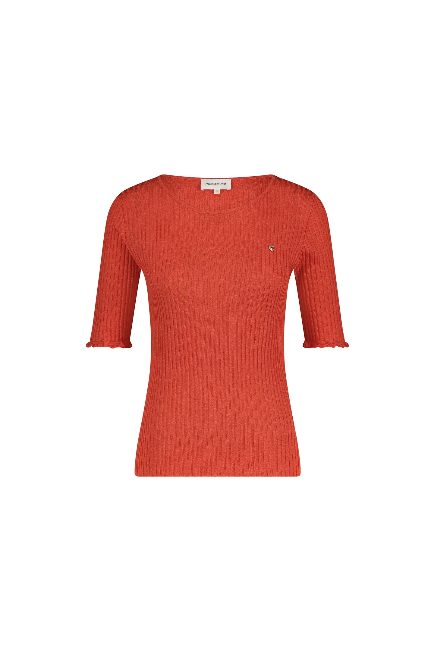 GEMMA SHORT SLEEVE TANGERINE 4