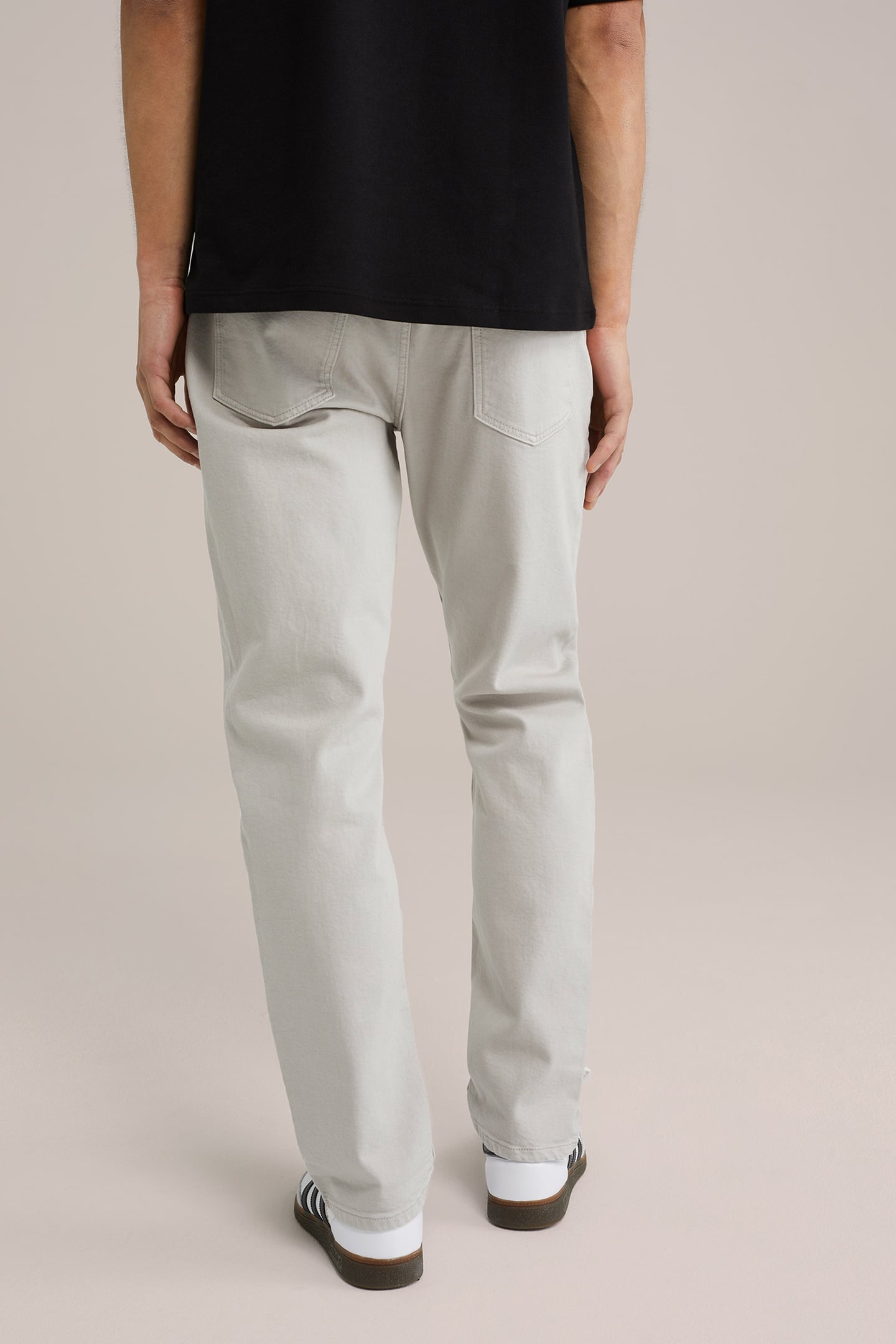 5-POCKET MID WAIST BEIGE 7