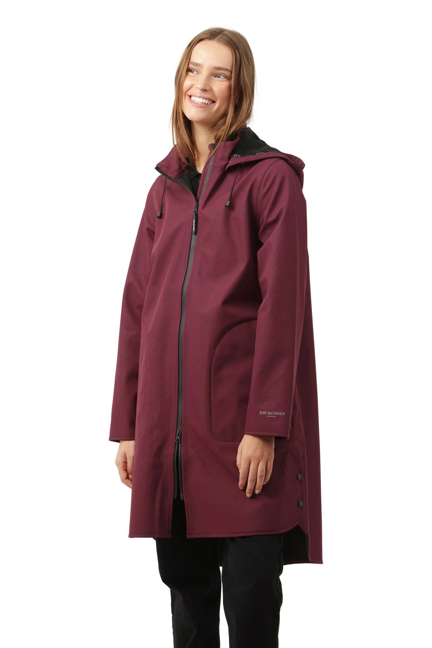 RAIN128 RAIN JACKETS MAROON BANNER 2