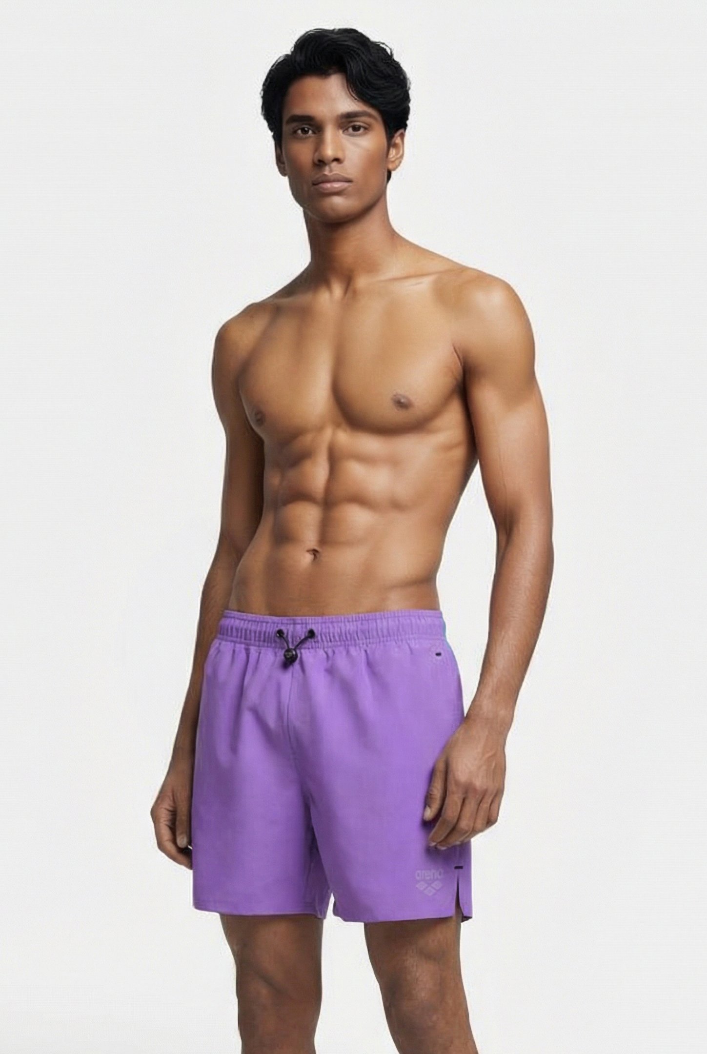 MEN'S ARENA EVO BEACH SHORT SOLID DARK LAVANDA by Arena