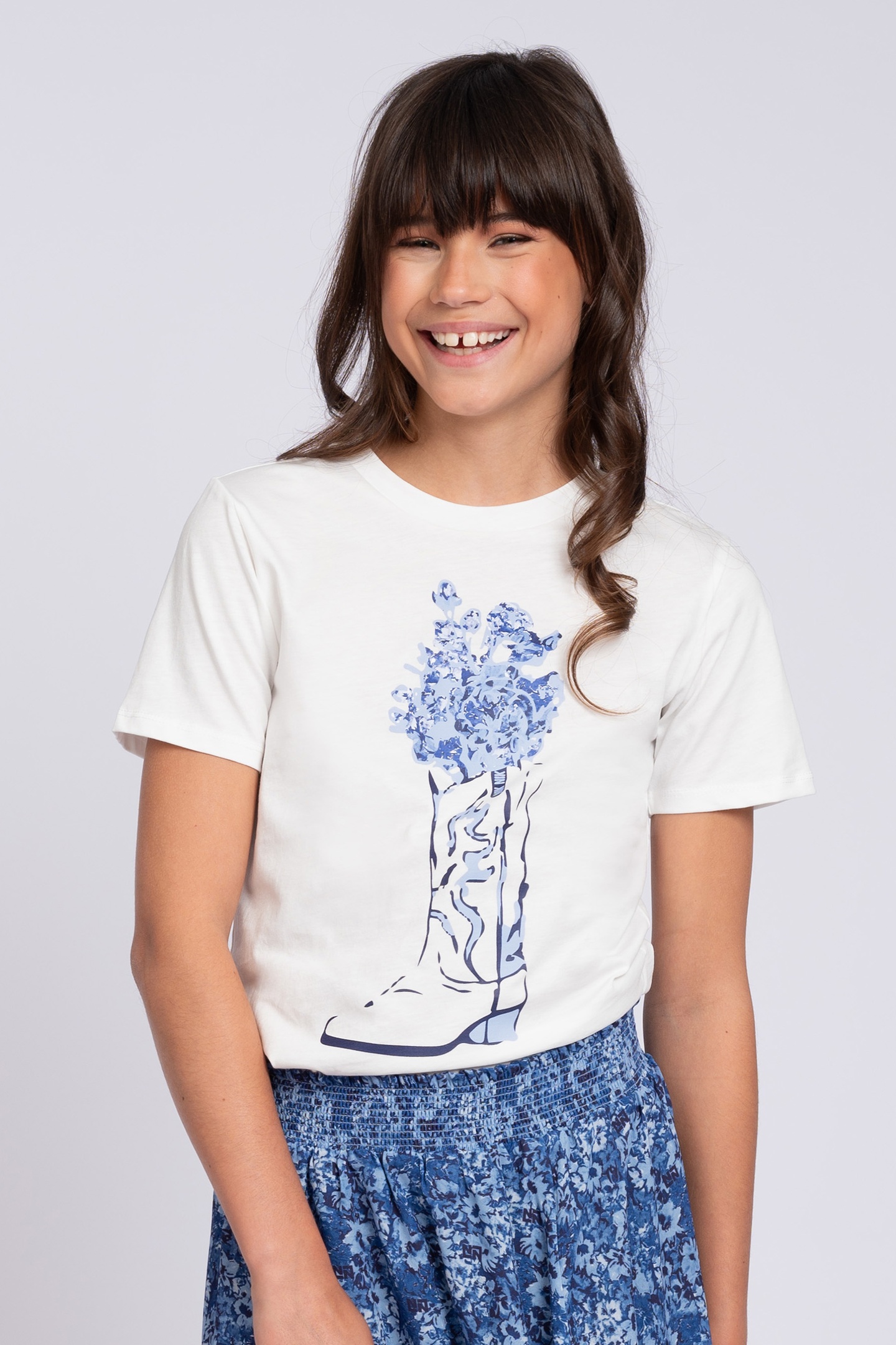 BOOT T-SHIRT OFF WHITE 1