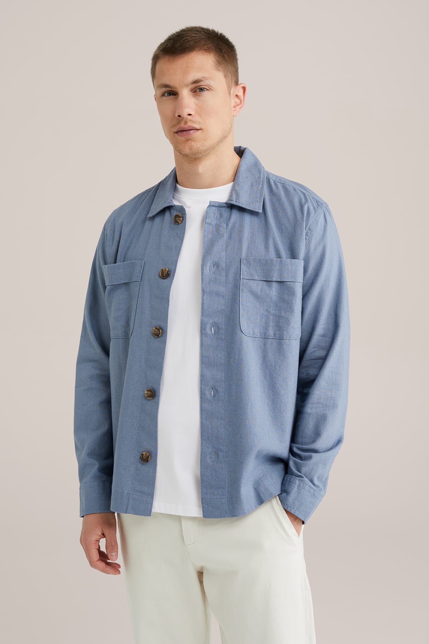OVERSHIRT GREYISH BLUE 10