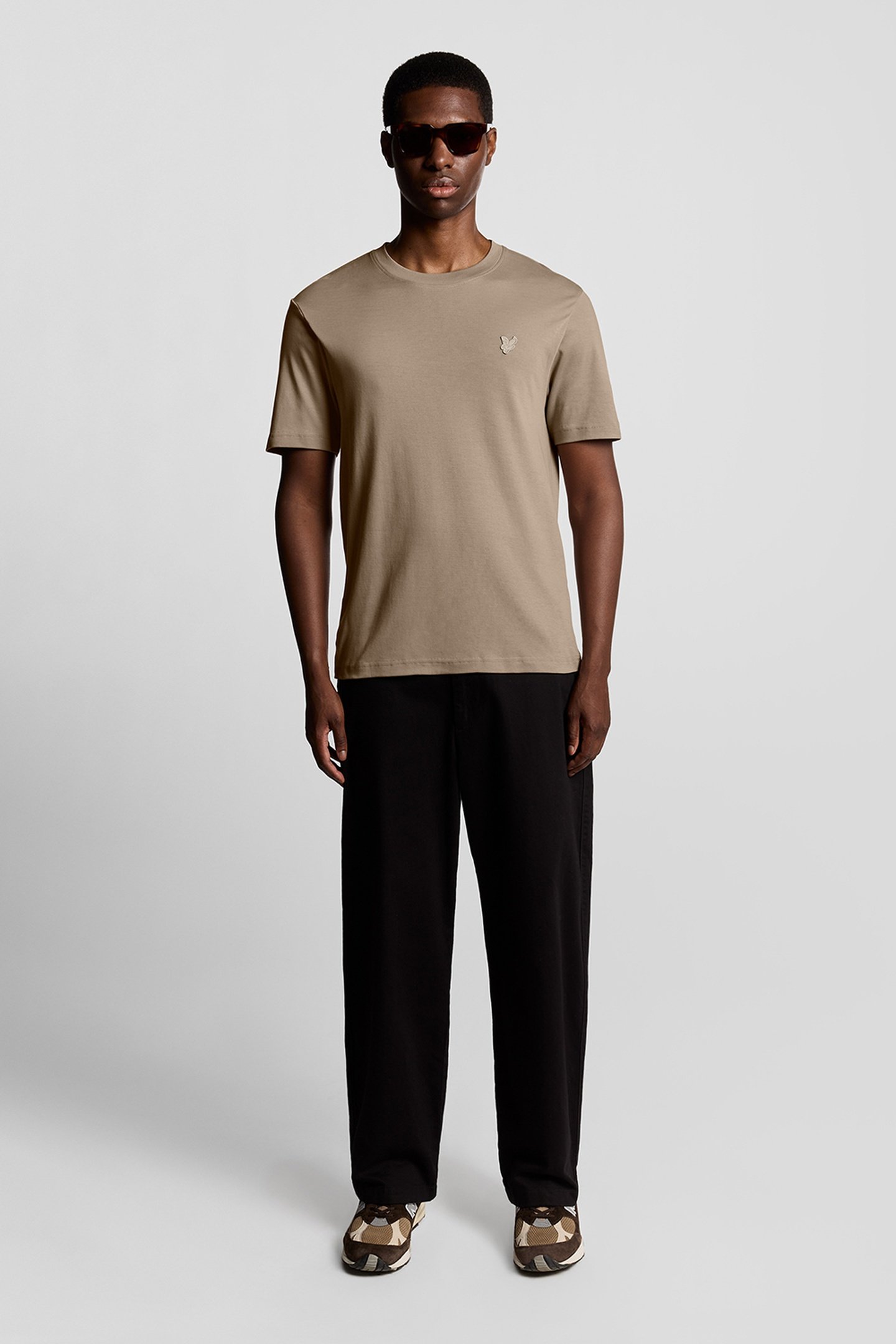 INTERLOCK JERSEY T-SHIRT COBBLESTONE 2