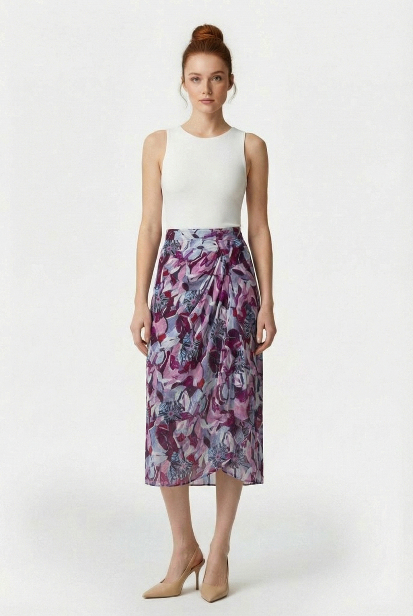 DASSIM SKIRT PURPLE/MULTICO 1