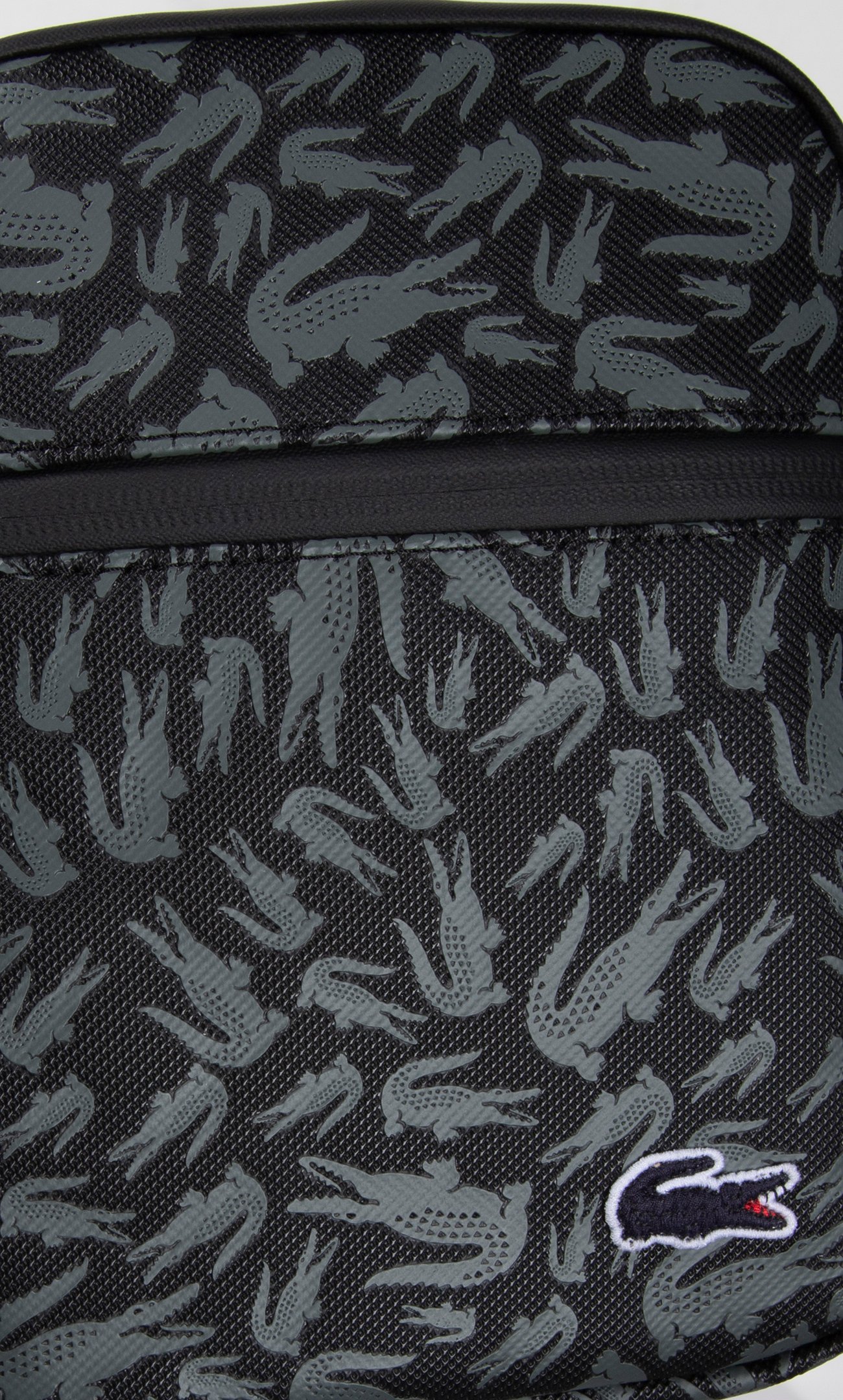 MEN CROSSOVER BAG CAMO CROC NOIR 2
