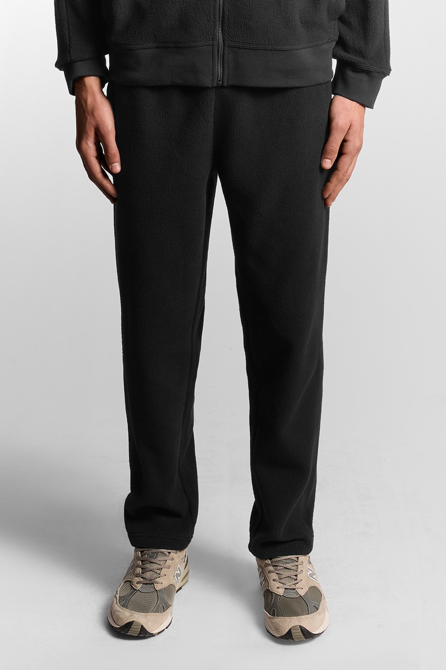 POLAR FLEECE TRACK PANT JET BLACK 1