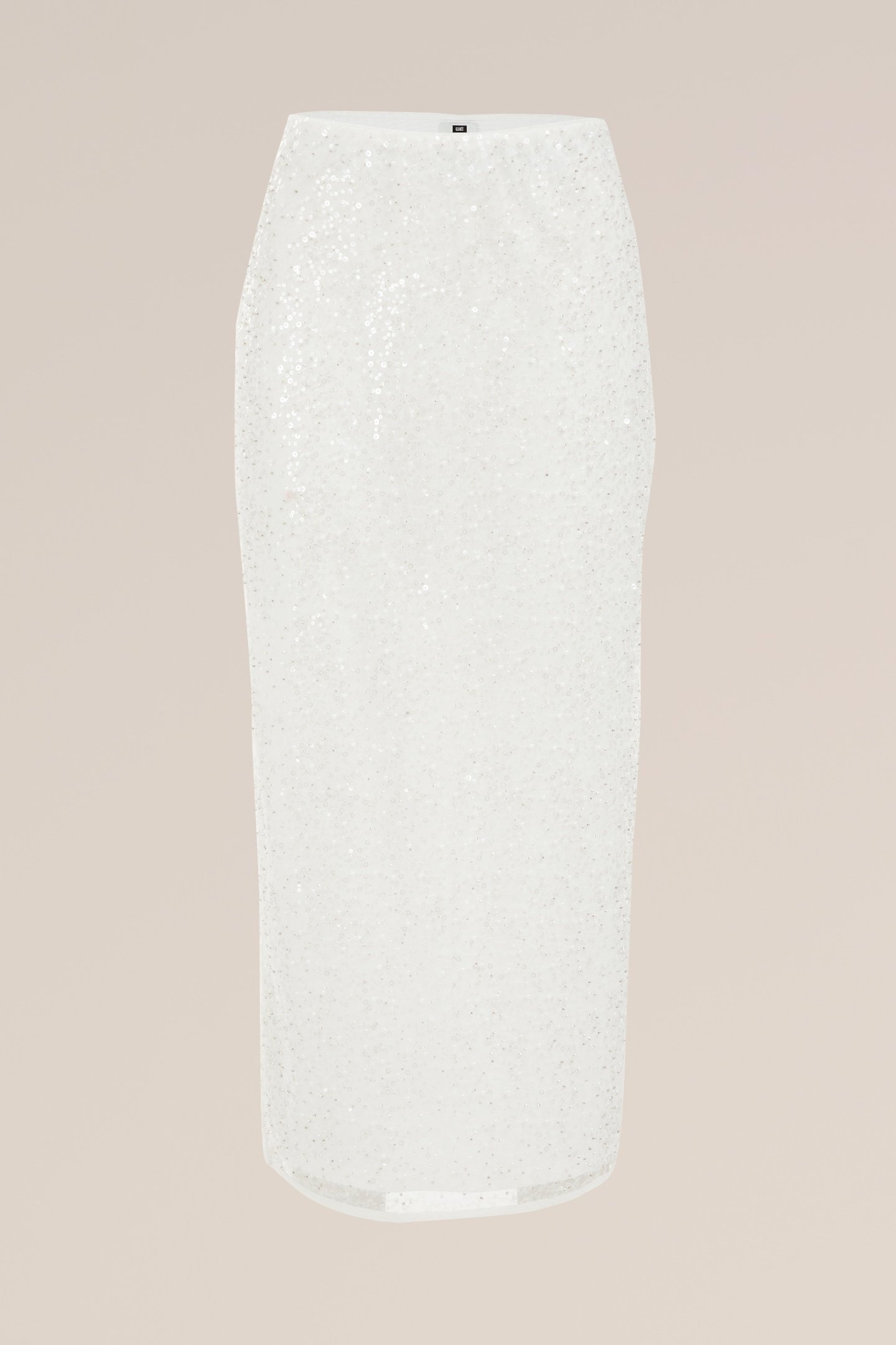 SKIRT MEDIUM LENGTH WHITE 7