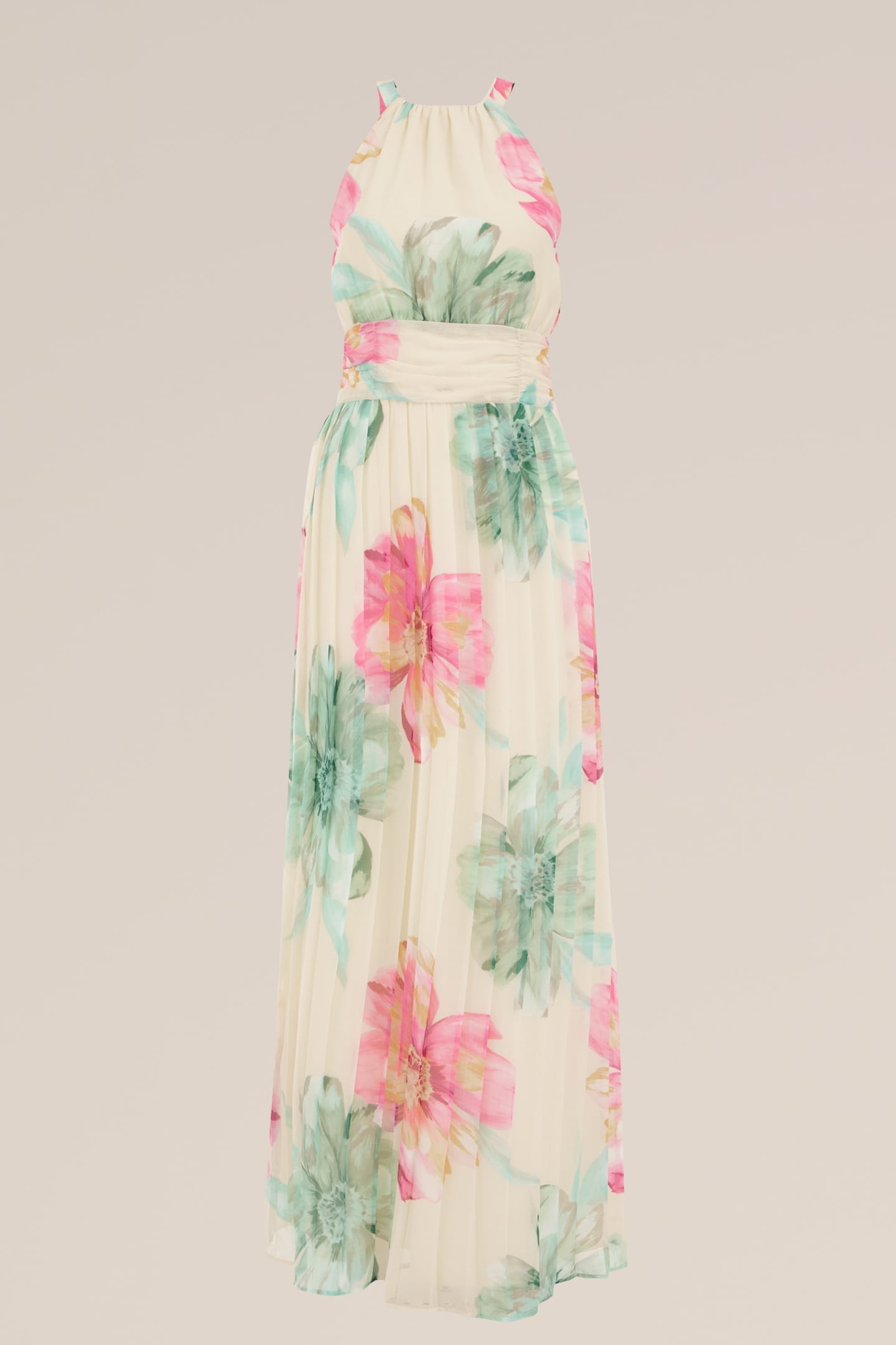 DRESS MAXI LENGTH LIGHT YELLOW 12