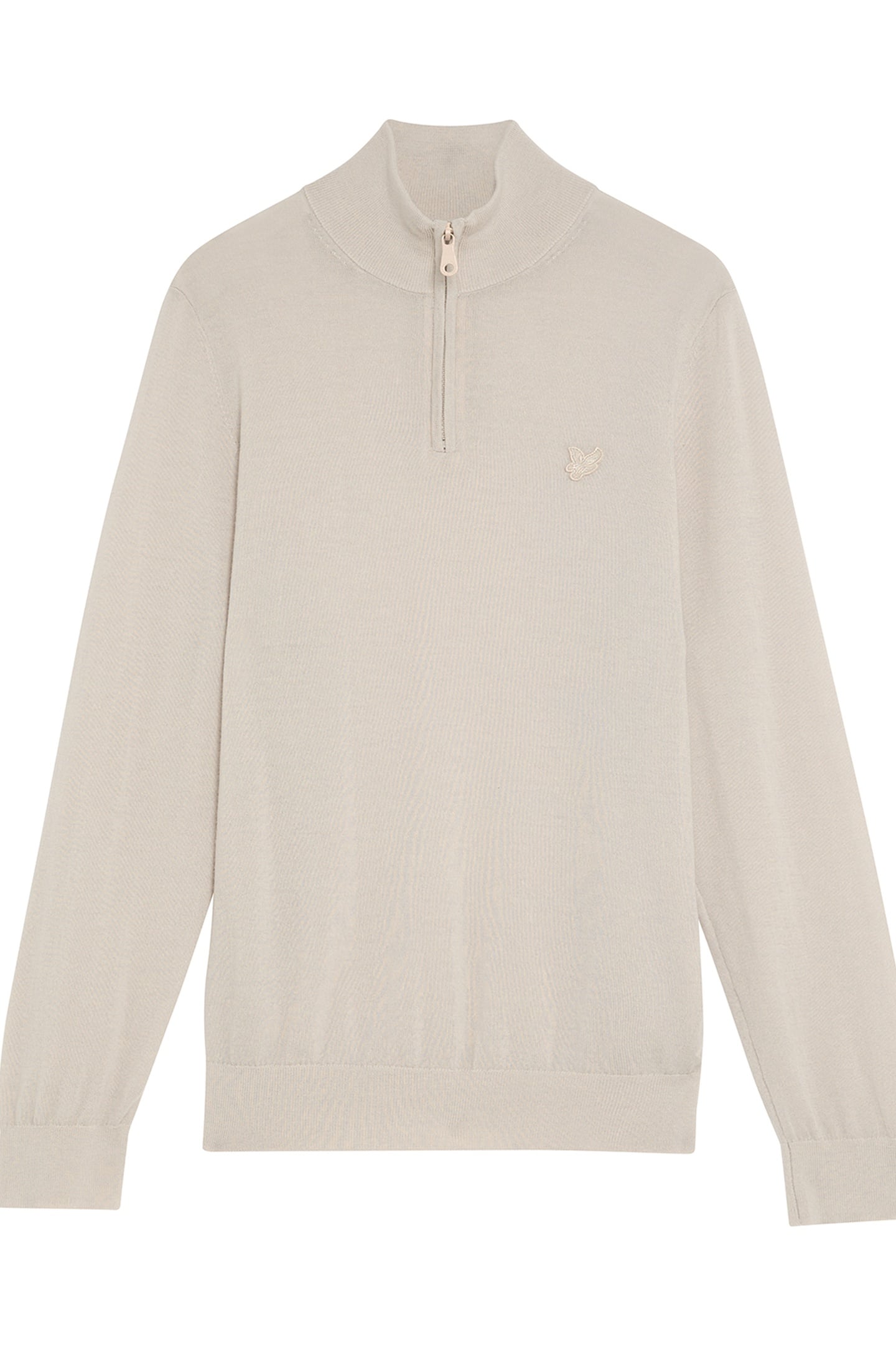 TONAL EAGLE MERINO QUARTER ZIP JUMPER COVE 4