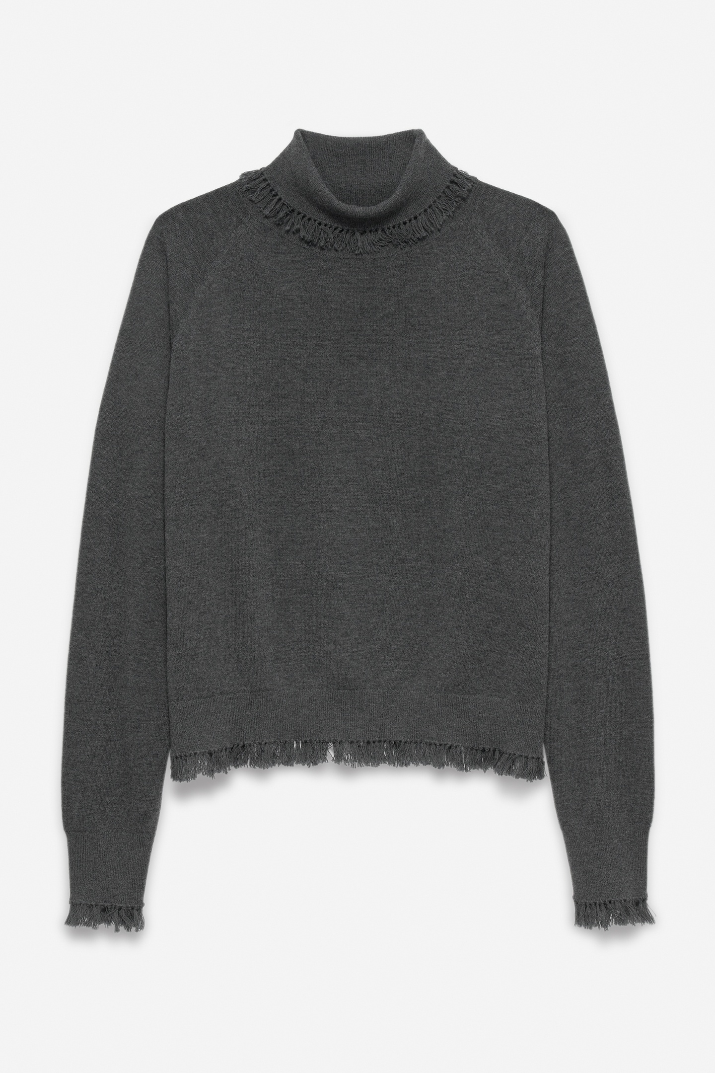 SUMAC PULLOVER DARK GREY MELANGE 4