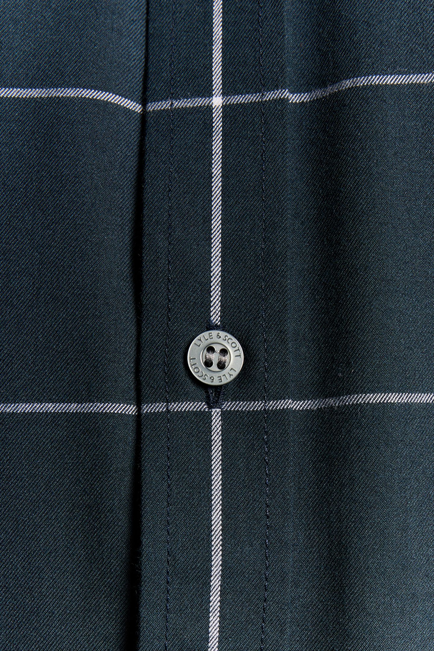 WINDOW PANE CHECK SHIRT DARK NAVY/WHITE 6