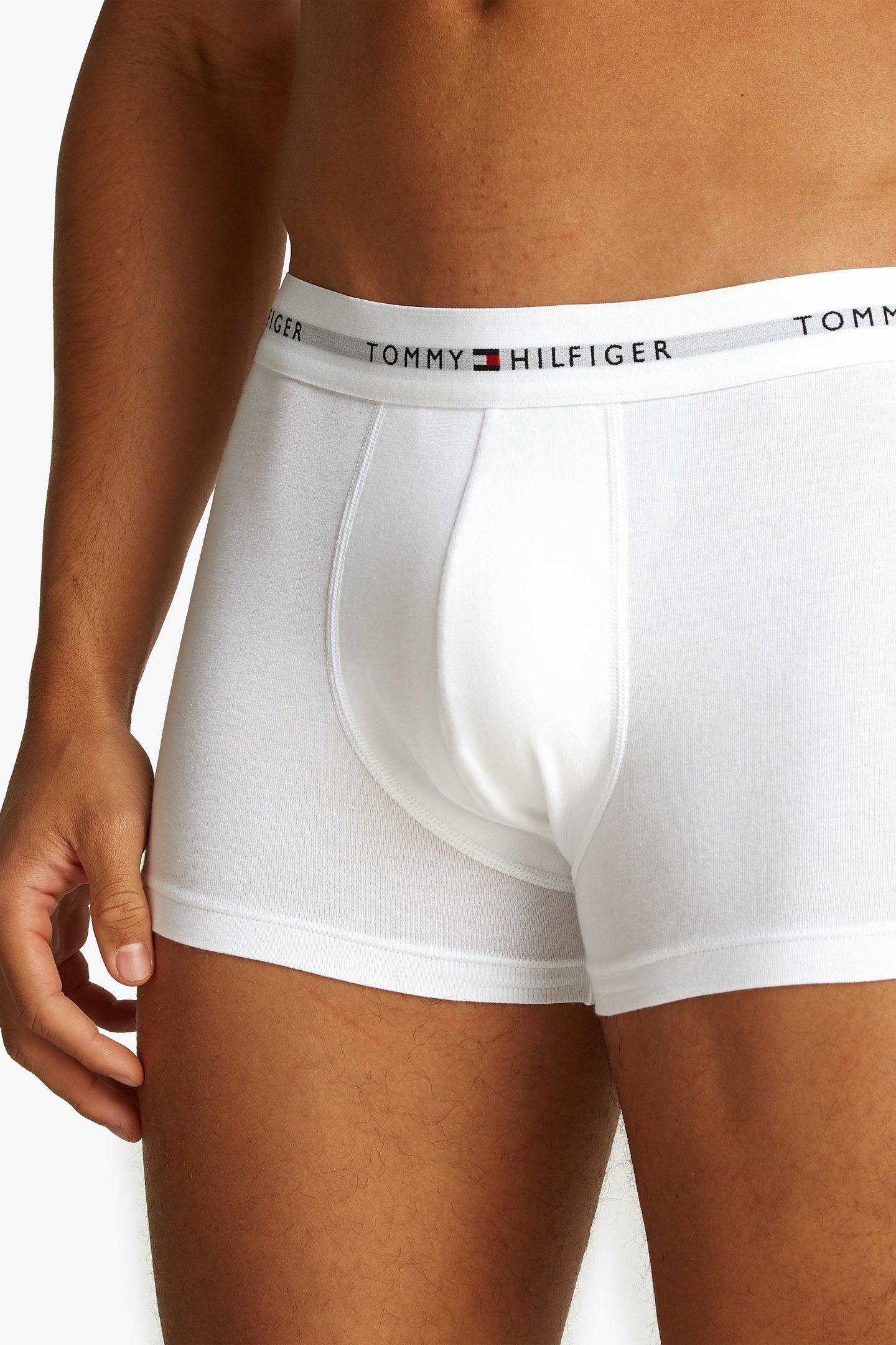 3-PACK LOGO TRUNKS WHITE 12
