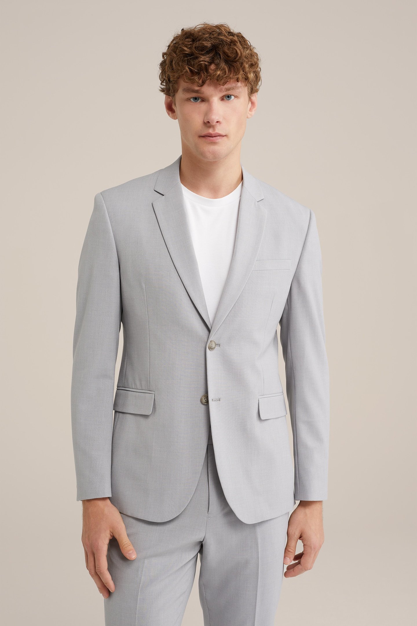BLAZER BLENDED LIGHT GREY 10