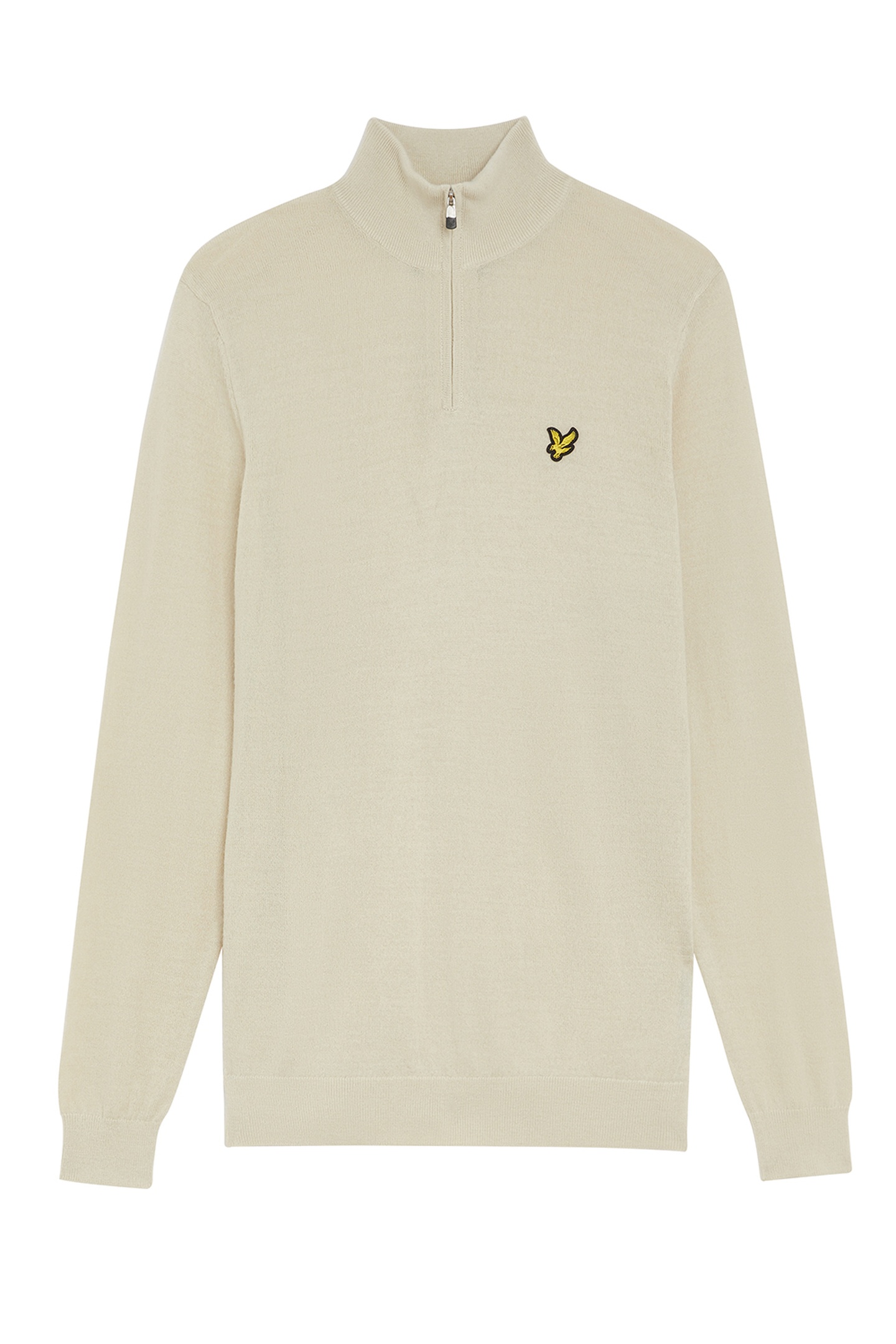 GOLF QUARTER ZIP MERINO JUMPER SESAME 4