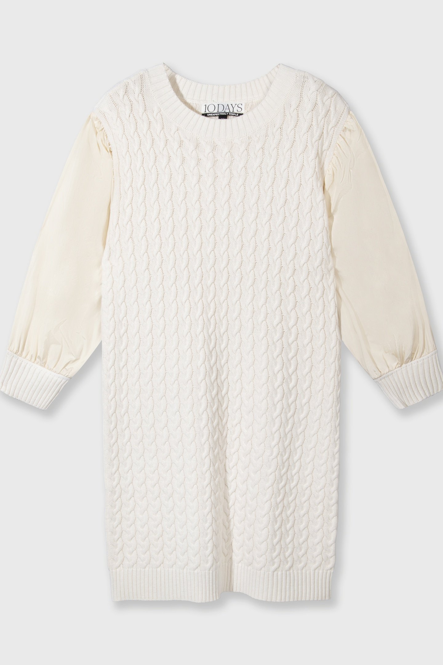 CABLE KNIT DRESS 1302 4