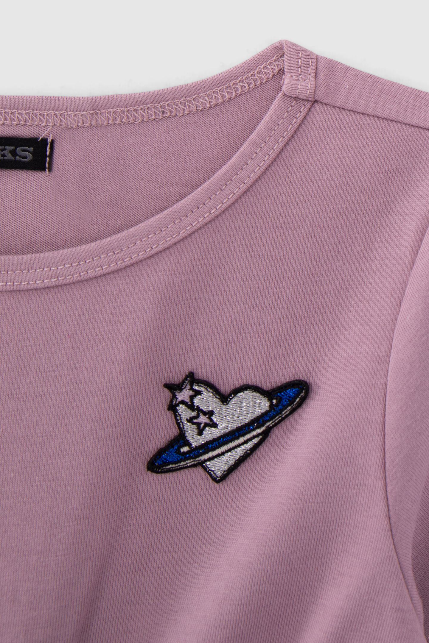 GIRL'S LILAC DRESS WITH BOW DETAIL 4