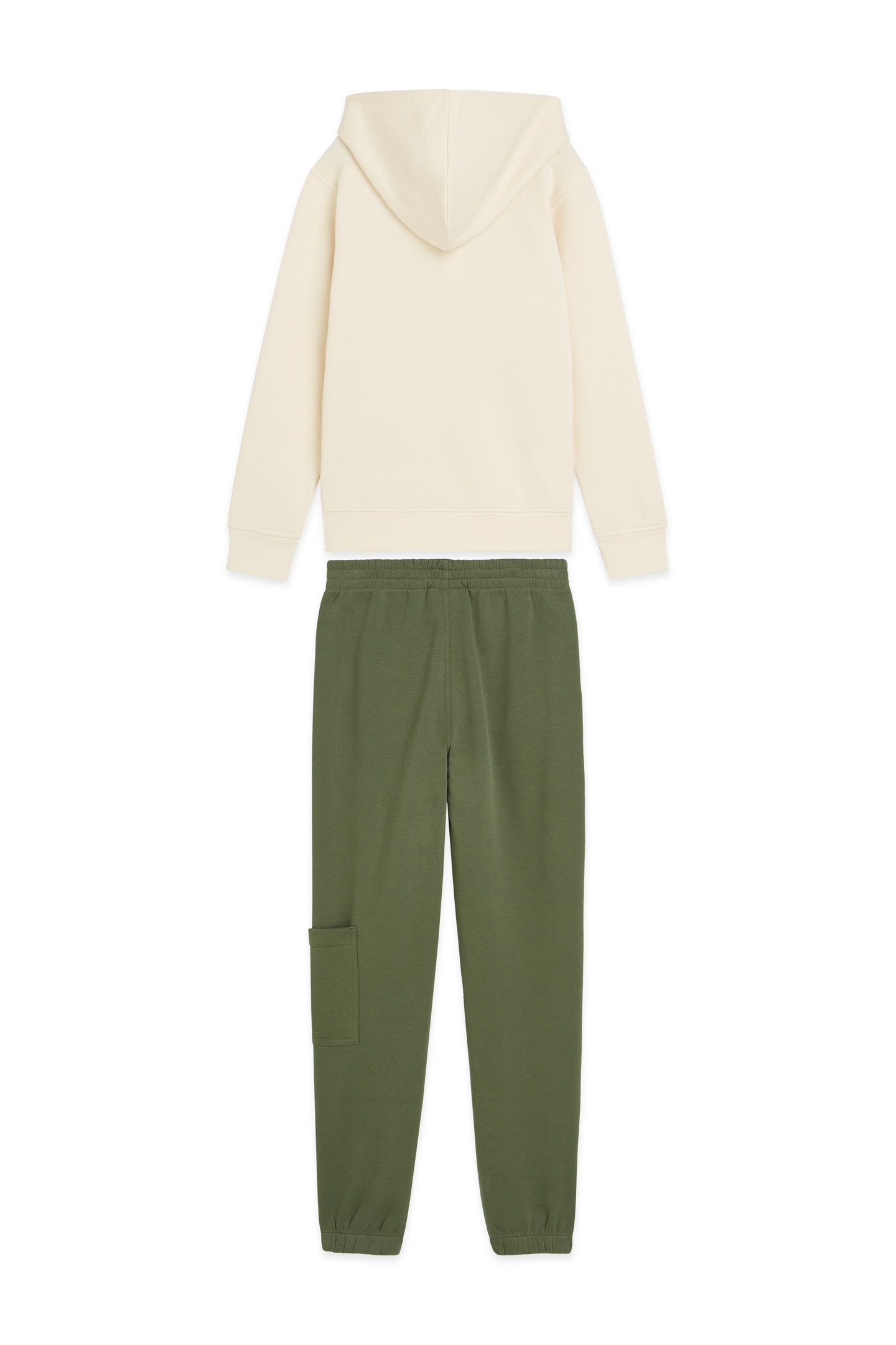 BOYS HOODIE & JOGGER SET NATURAL 2