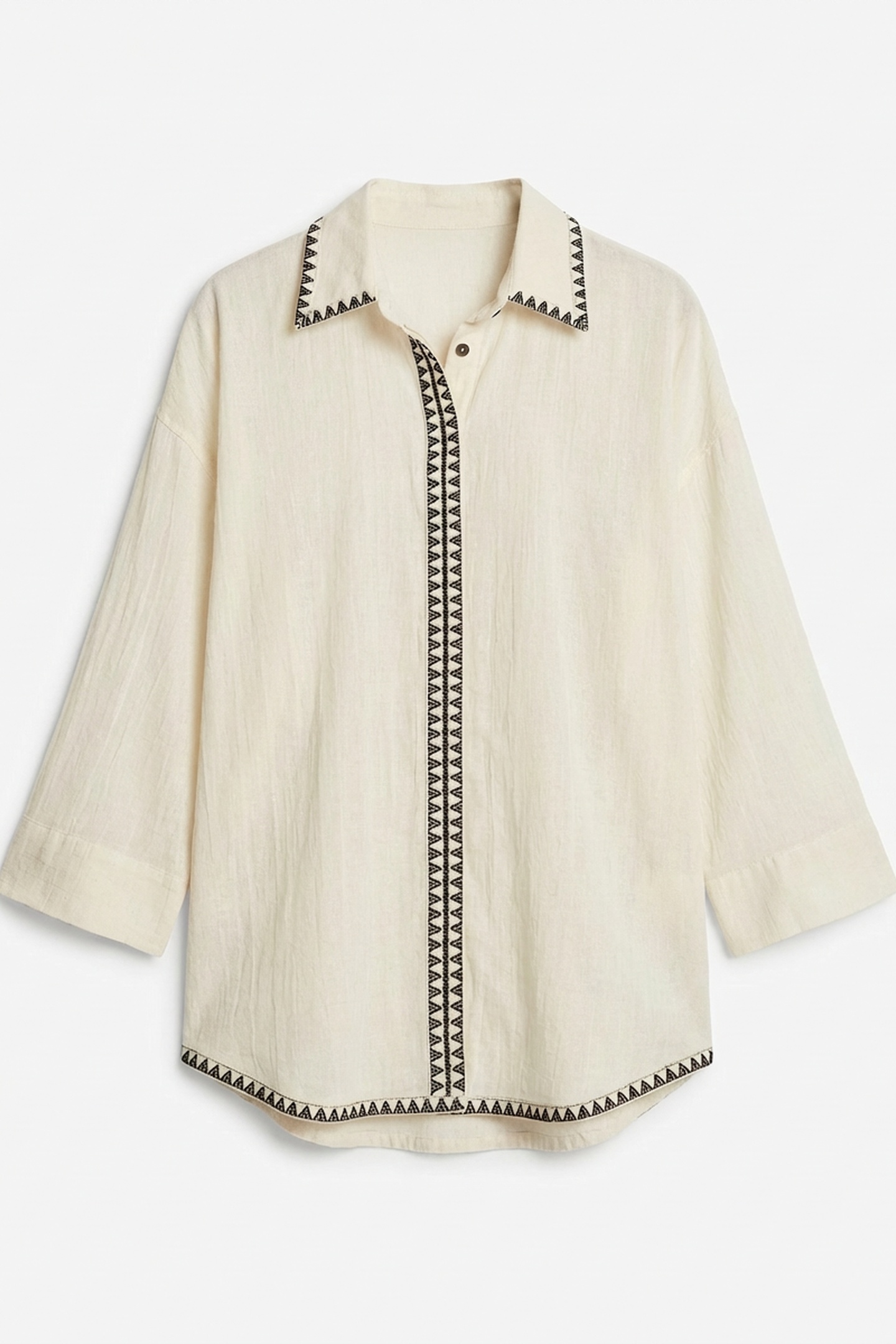 GAIA SHIRT GAZE OFFWHITE 2