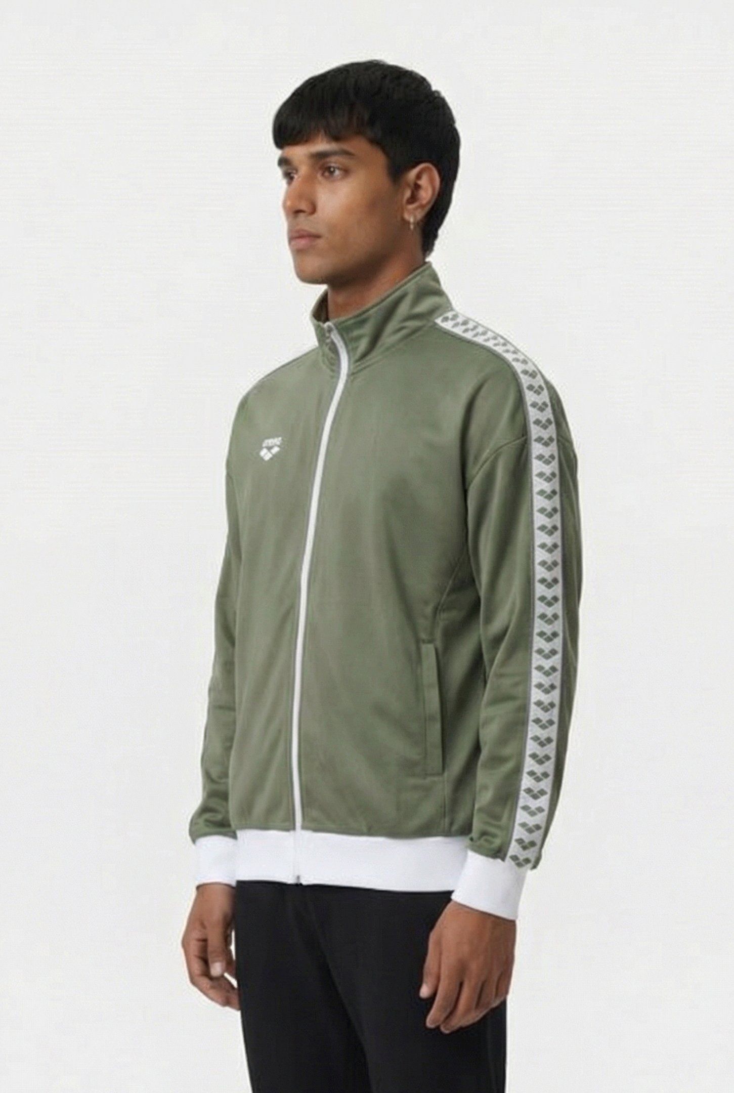 UNISEX TEAM JACKET OVERSIZE ARMY WHITE ARMY 6