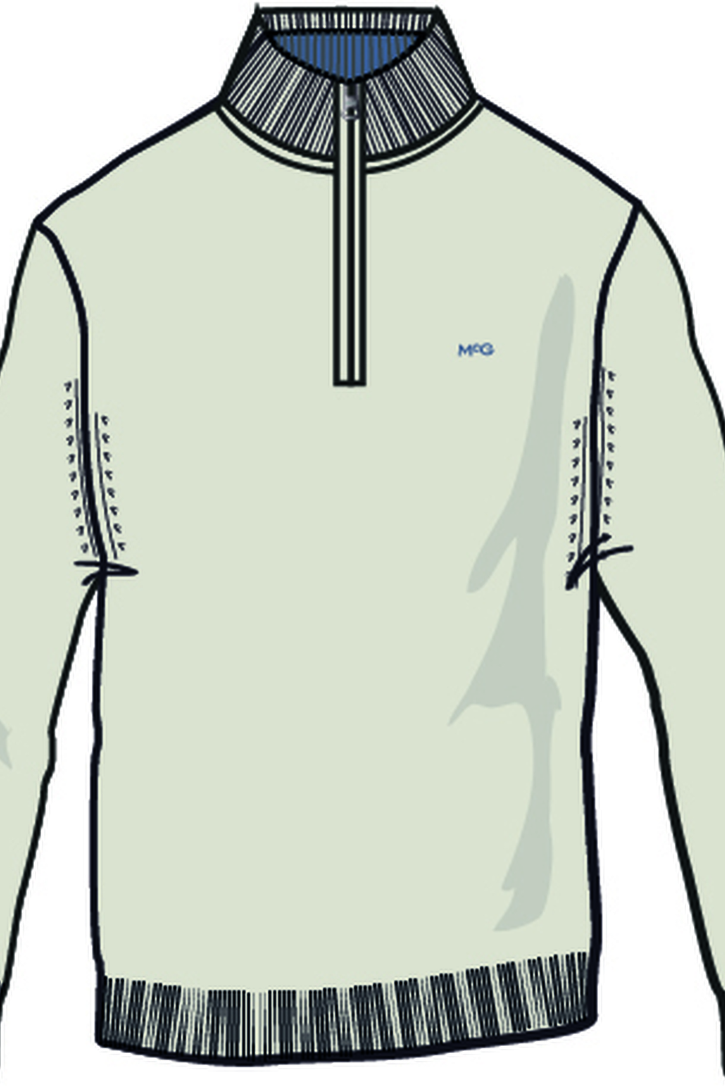 ZIP MOCK SWEATER KIT 3