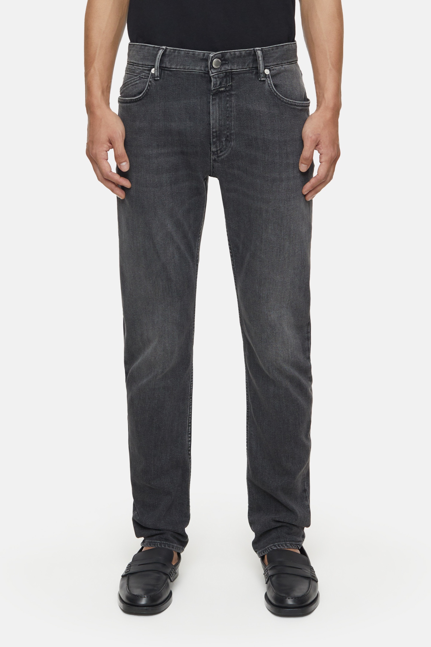 UNITY SLIM JEANS DARK GREY 1