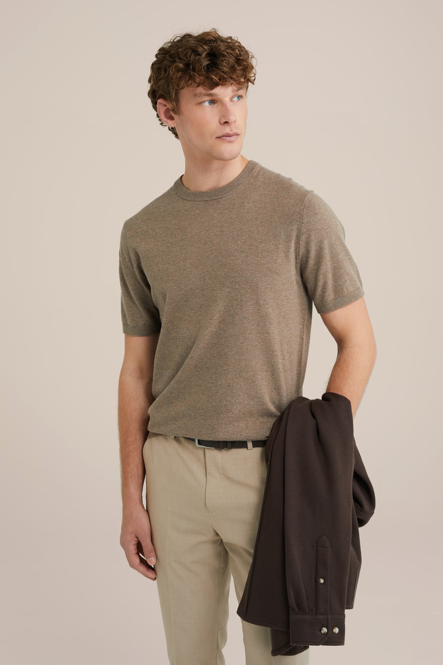 T-SHIRT BLENDED DARK GREY 2