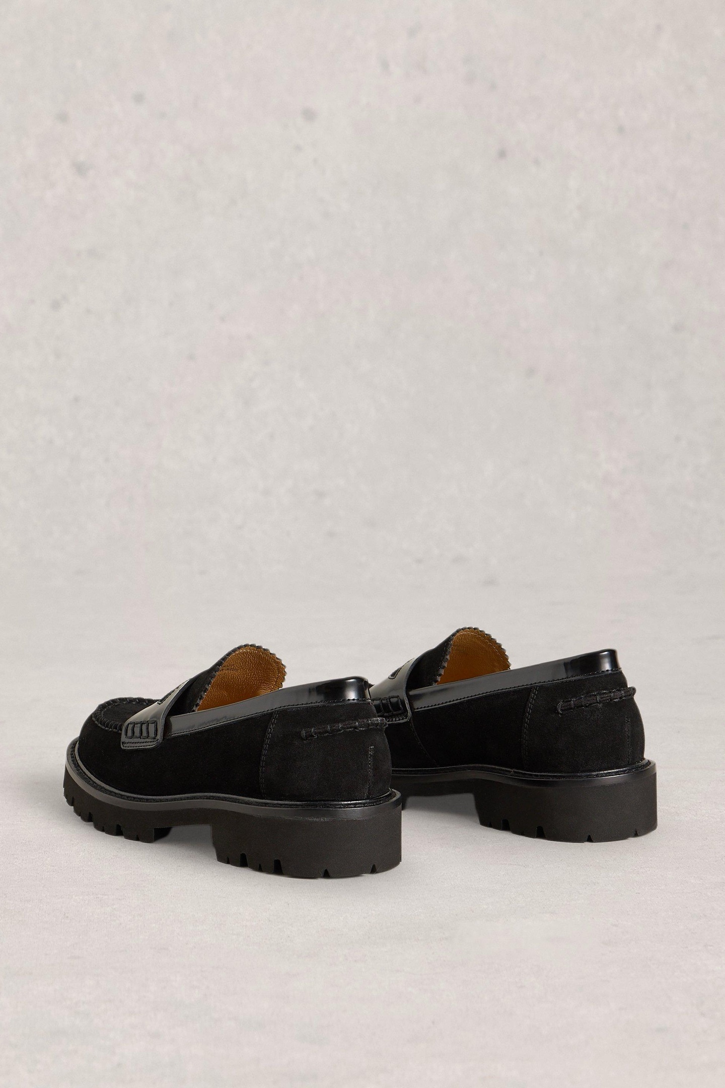 LAURA CHUNKY LOAFER PURE BLACK 2