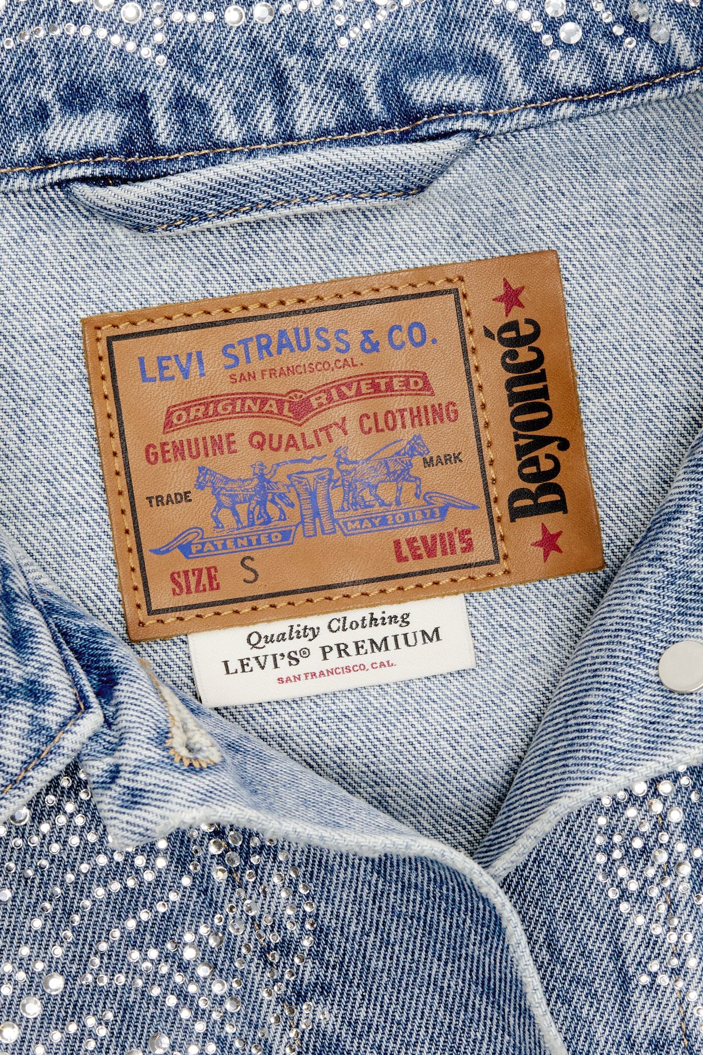 SHRUNKEN 90S NO PLEAT WESTERN CRYSTAL TR 10