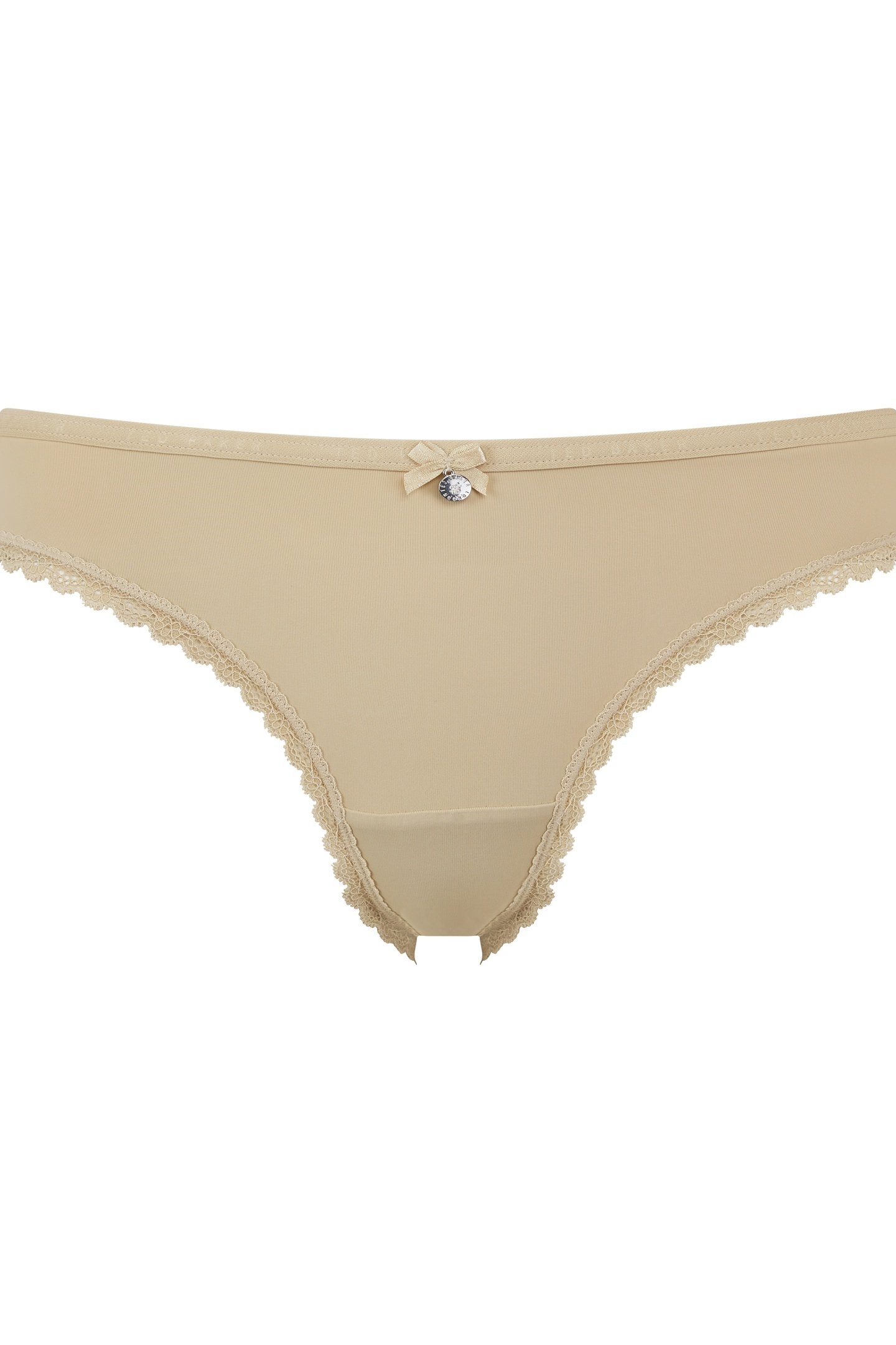 MYRTLE 3PK PLAIN AND PRINT BRIEF WITH LACE TRIM JET BLACK BO 4