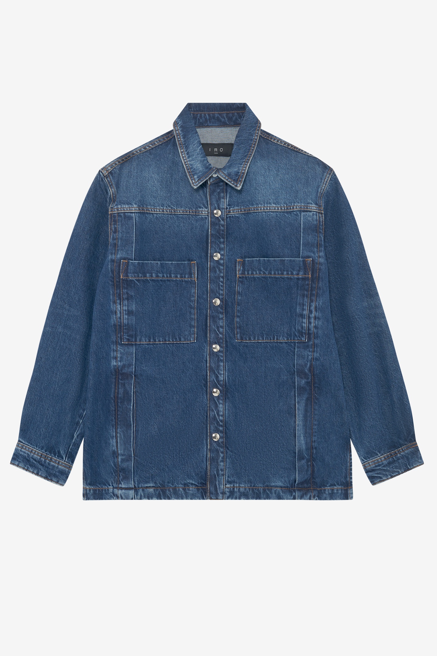 KOSSE OVERSHIRT MID BLUE 5