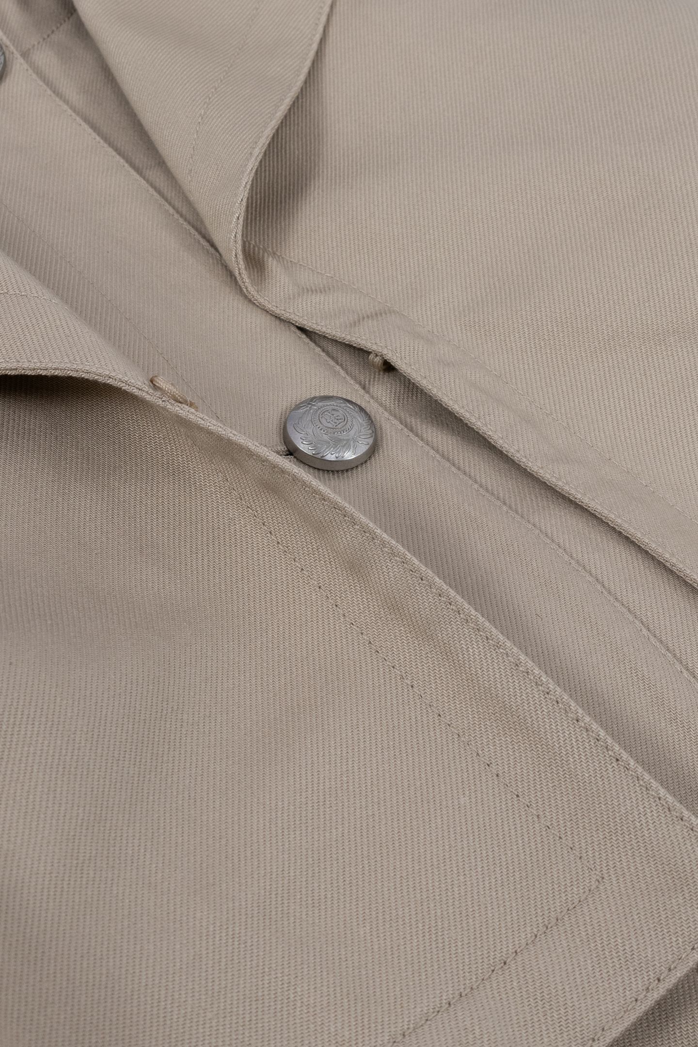 BEIGE 2-IN-1 TRENCH COAT WITH REMOVABLE JACKET 10