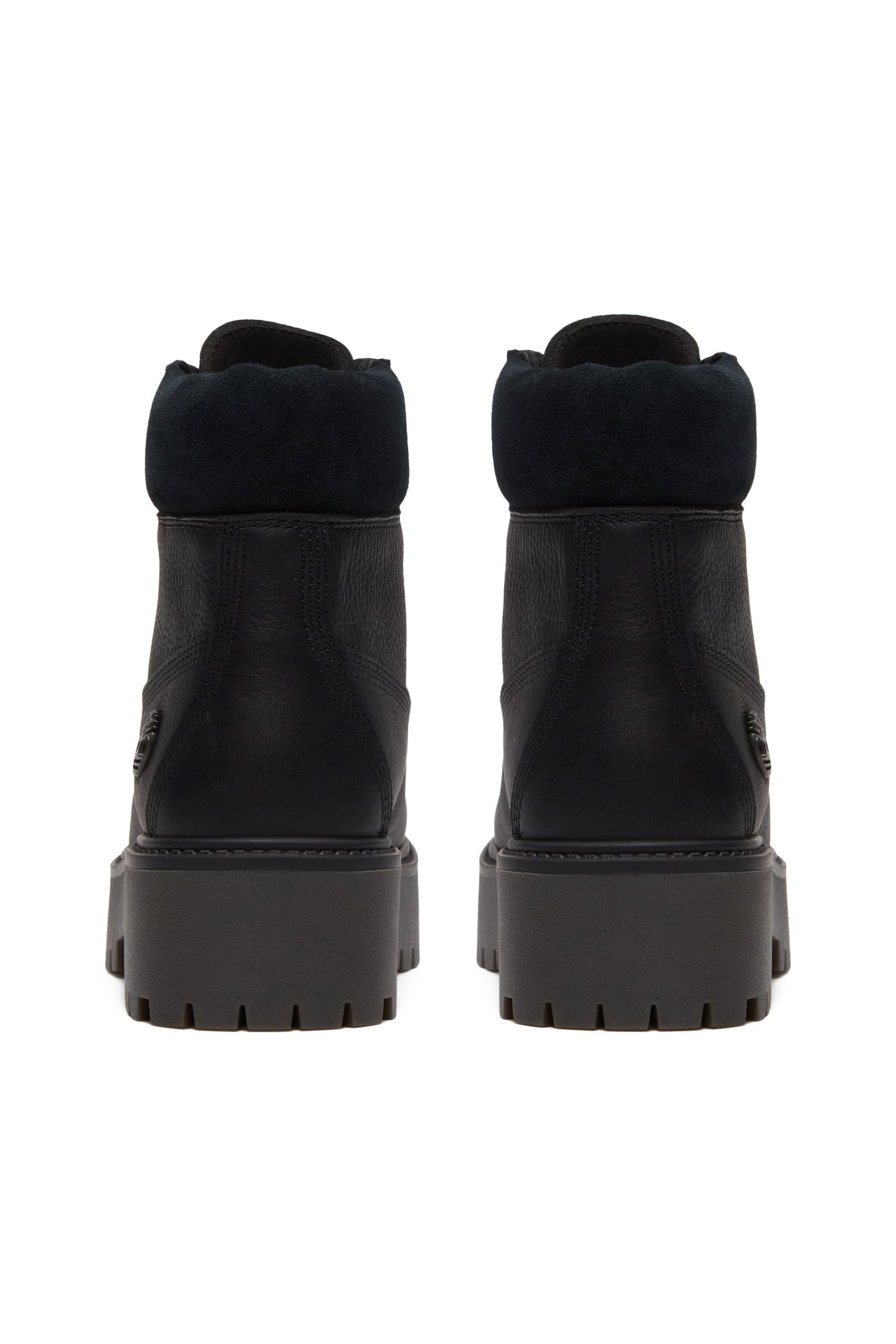 STONE STREET 6 INCH LACE UP WATERPROOF BOOT BLACK FULL GRAIN 4