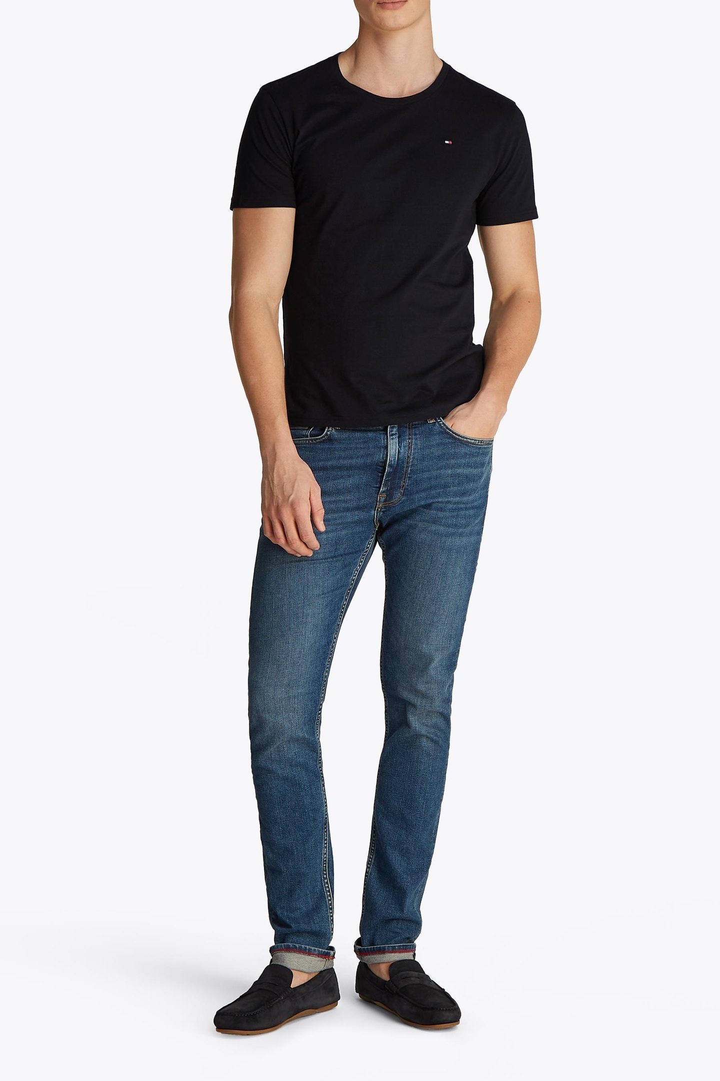 3-PACK SIGNATURE JERSEY LOUNGE T-SHIRTS BLACK 6