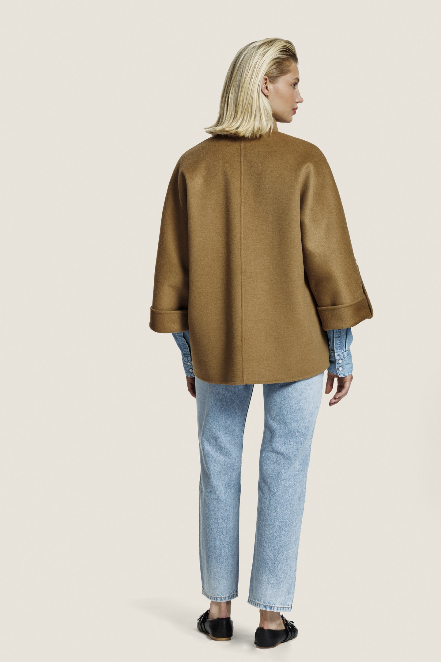 VAJEN WOOL JACKET TABACCO 3