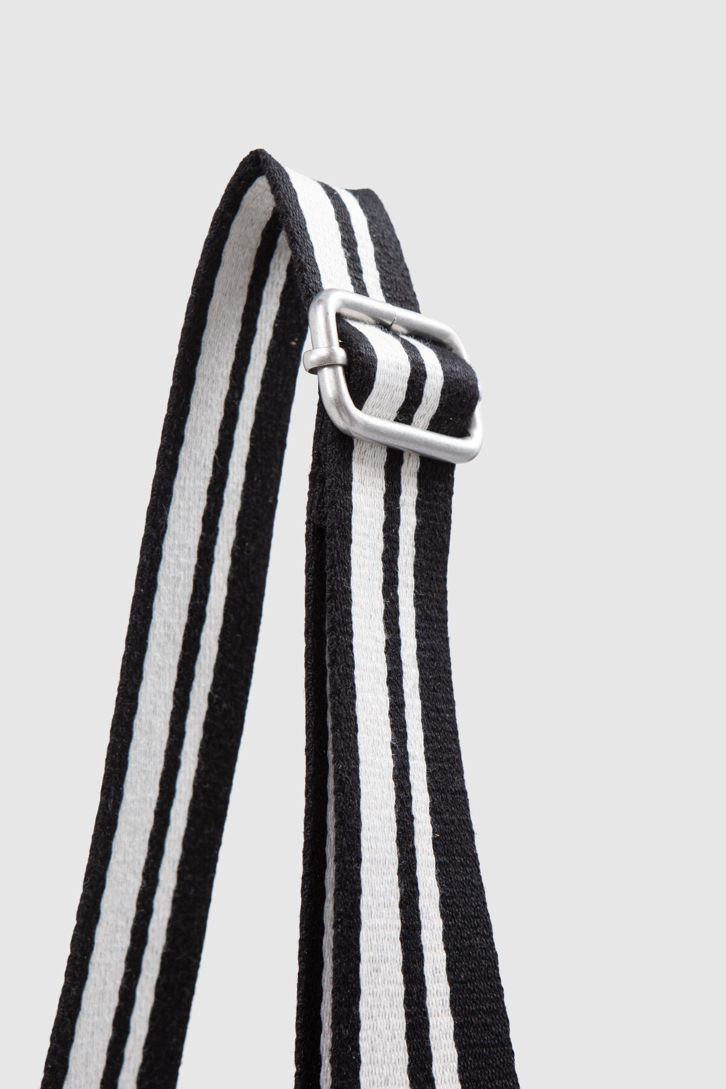 WHITE THE 111 STRAP WITH BLACK STRIPES 2
